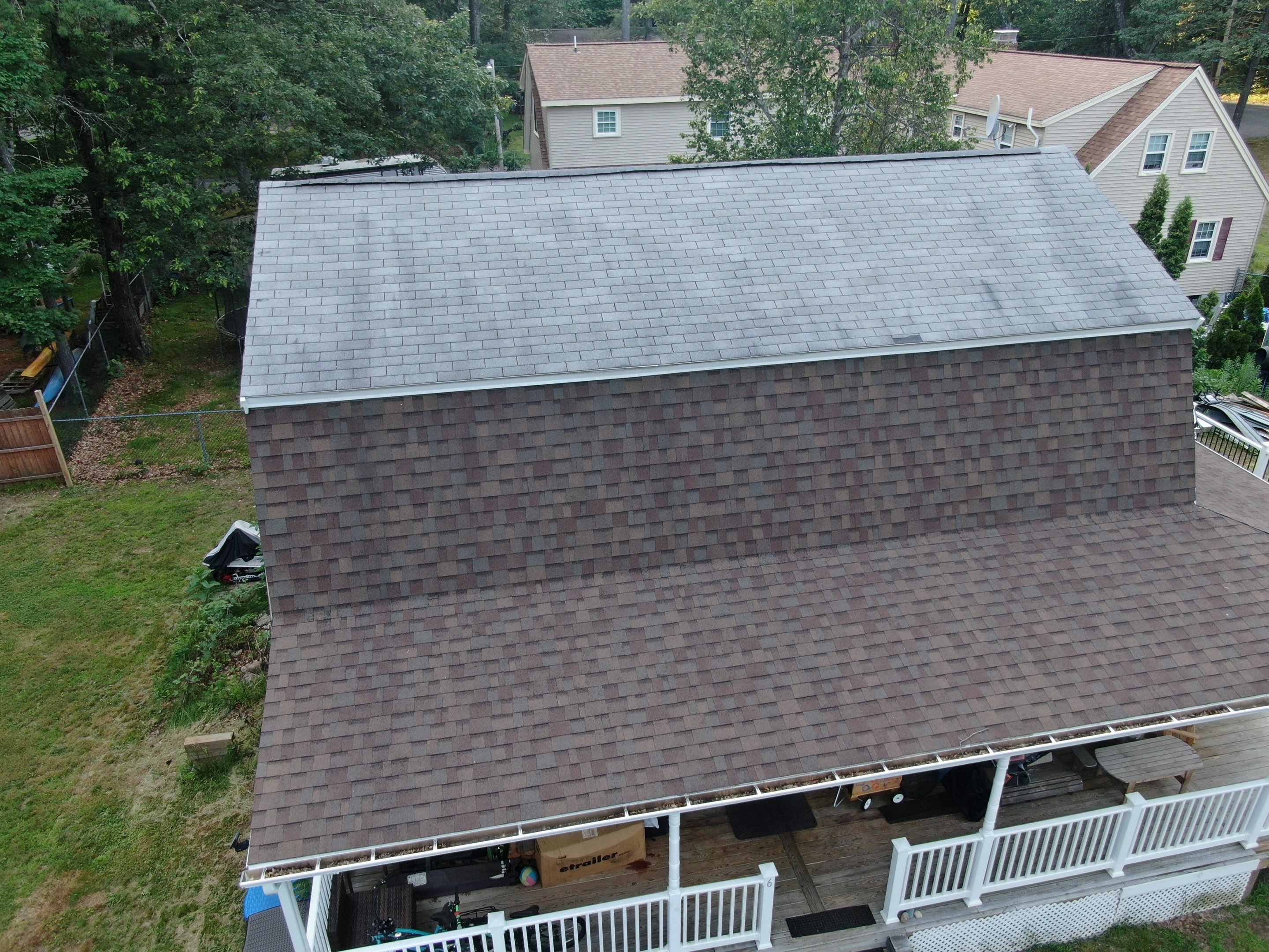 Full Roof Replacement & Farmers Porch Restoration – Asphalt + Standing Seam Metal by Mighty Dog Roofing of Greater Middlesex County