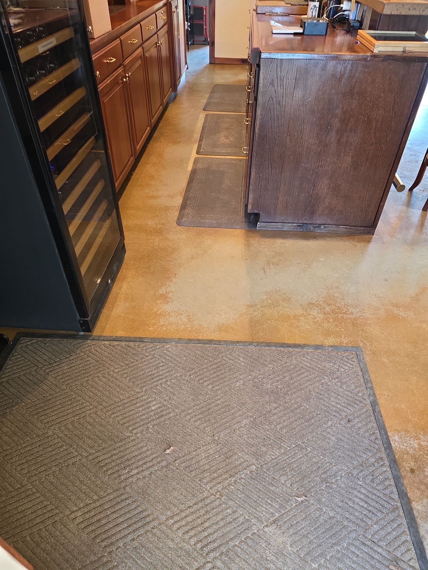 Custom Metallic Epoxy Floor Installation for San Miguel Winery by MGP Coatings