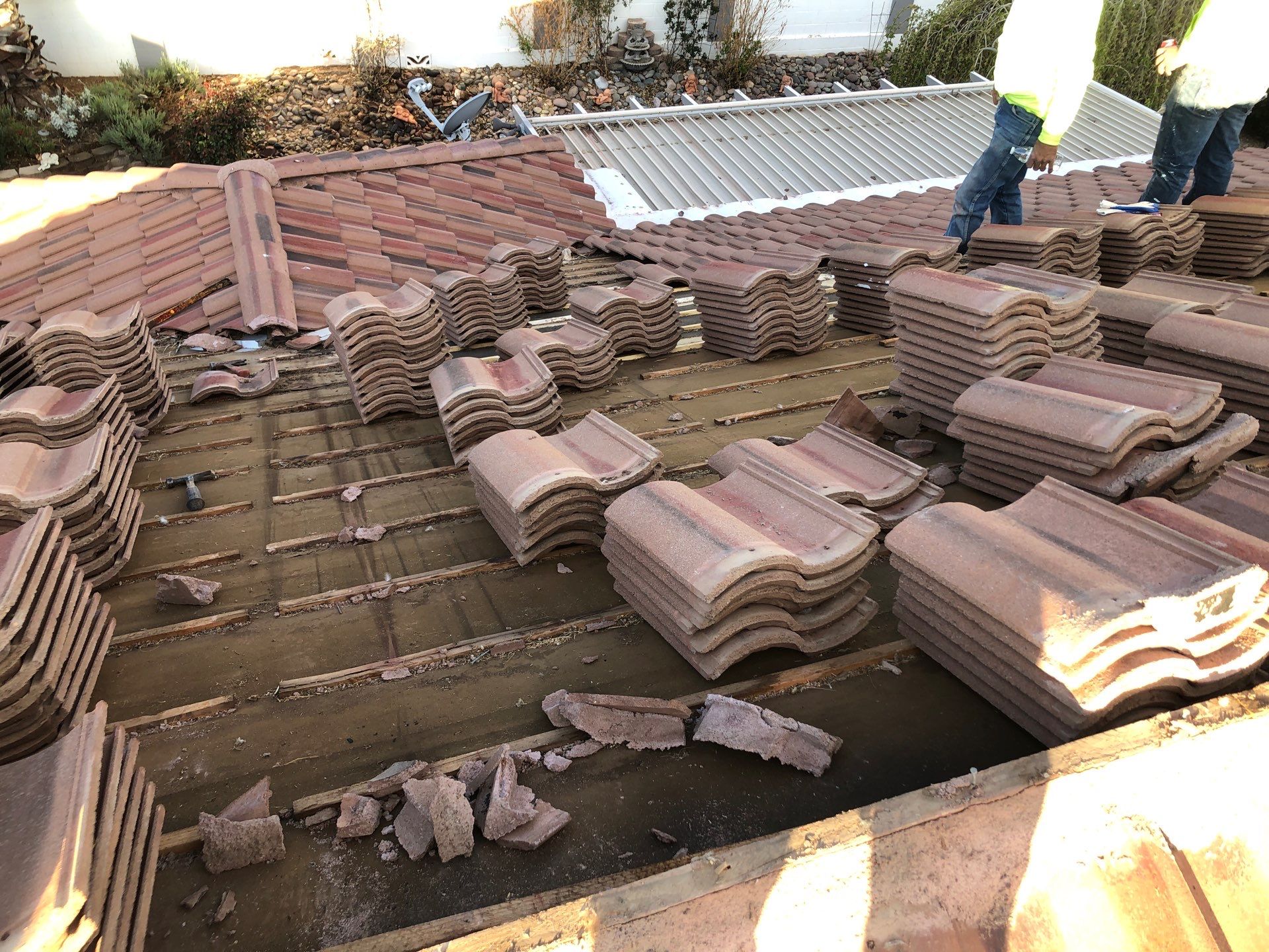 Teracotta Concrete Tile by Reimagine Roofing