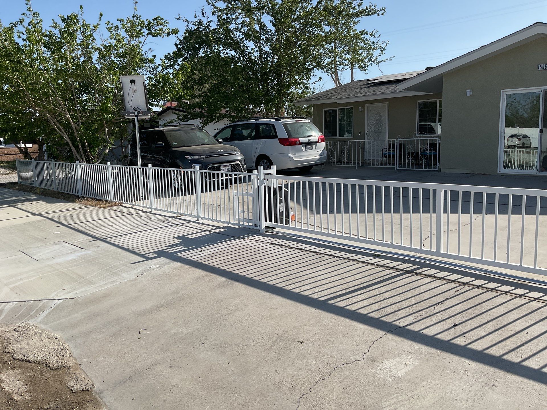 Fence Installation using Wrought Iron by Fence Guys Inc.