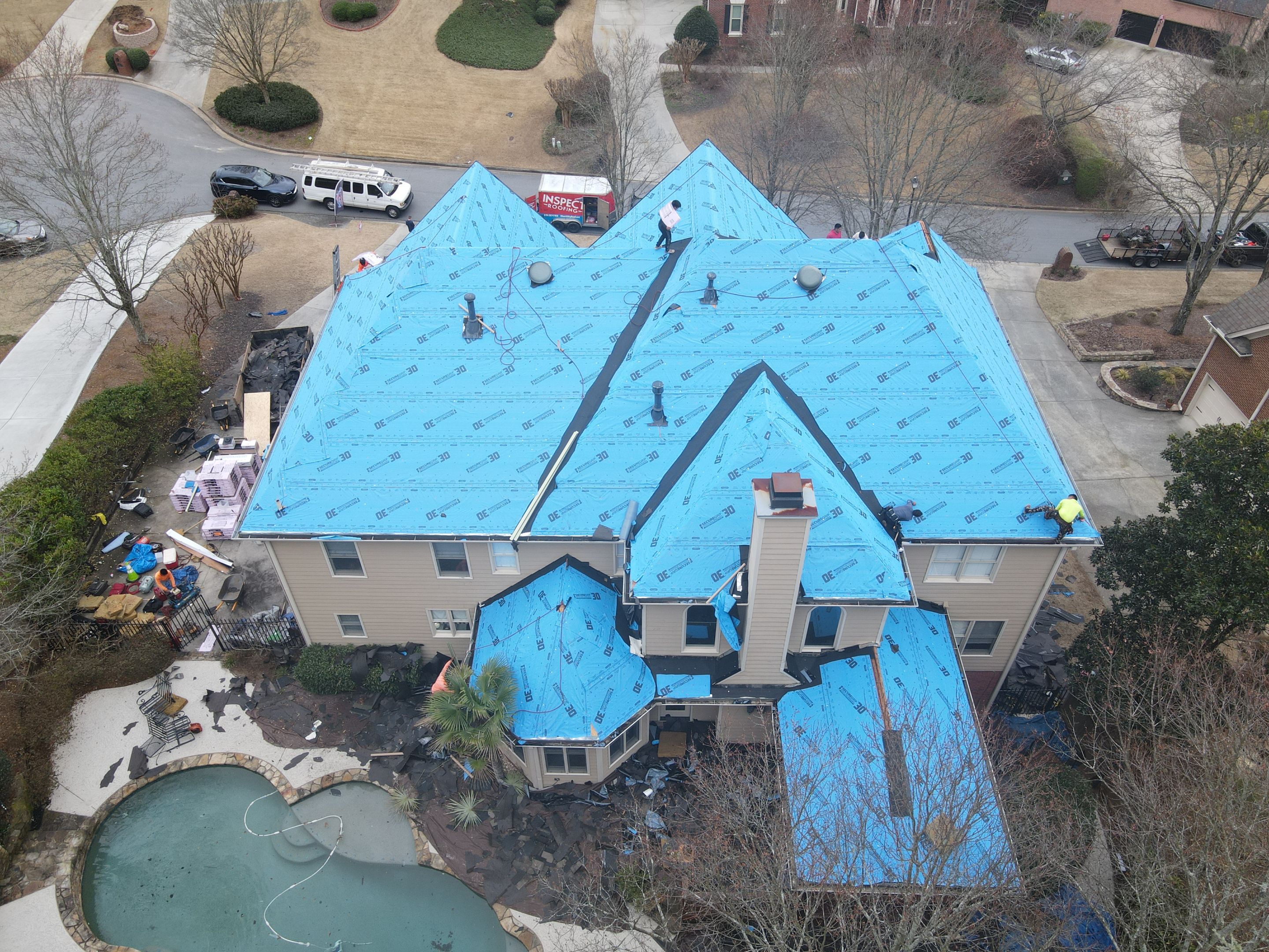 Duration TruDef Williamsburg Gray Residential Roofing Installation by Inspector Roofing and Restoration