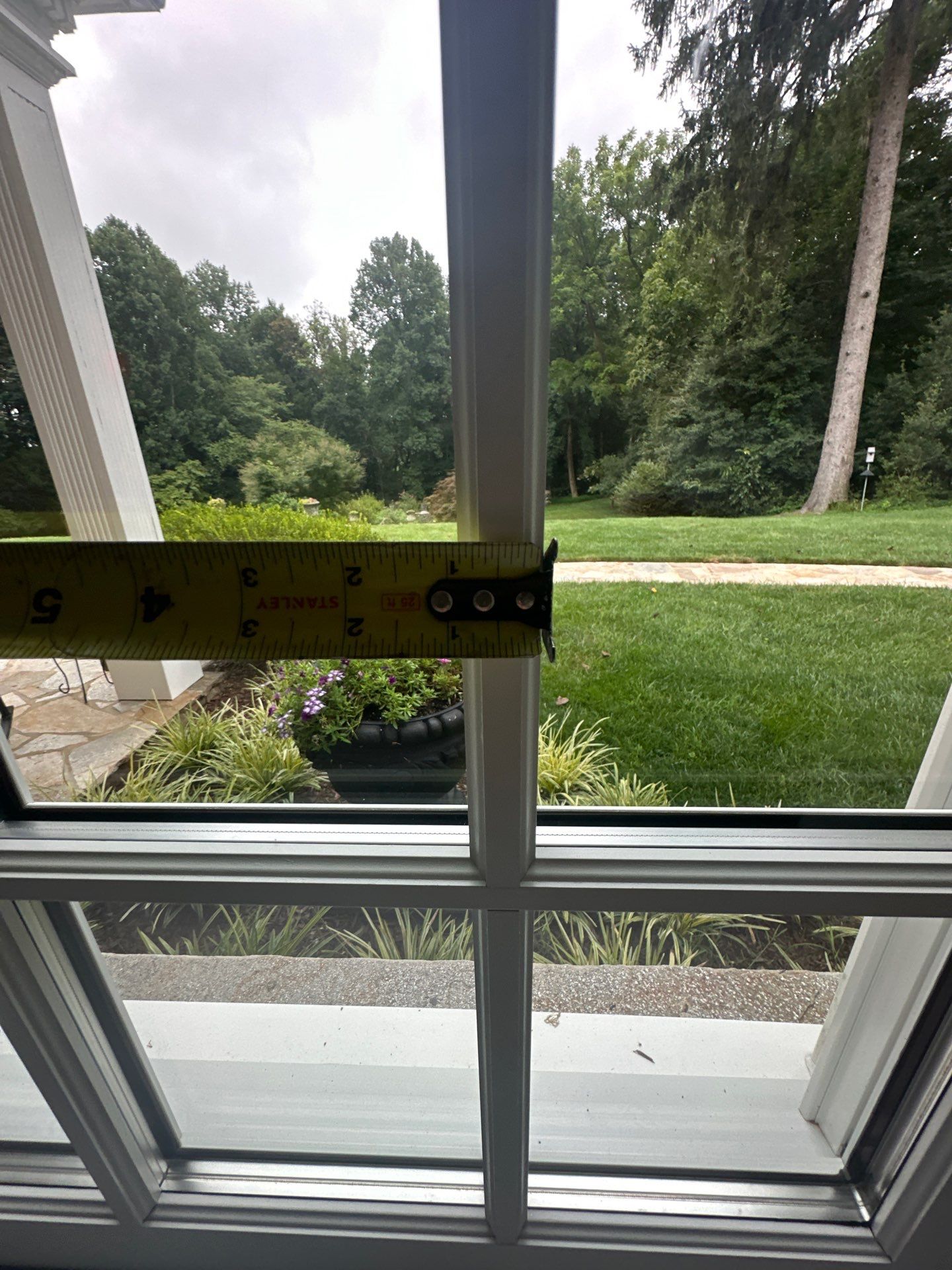 Custom Multi-Pane Window Replacement on Maryland Stone Residence by Forbes Design Center