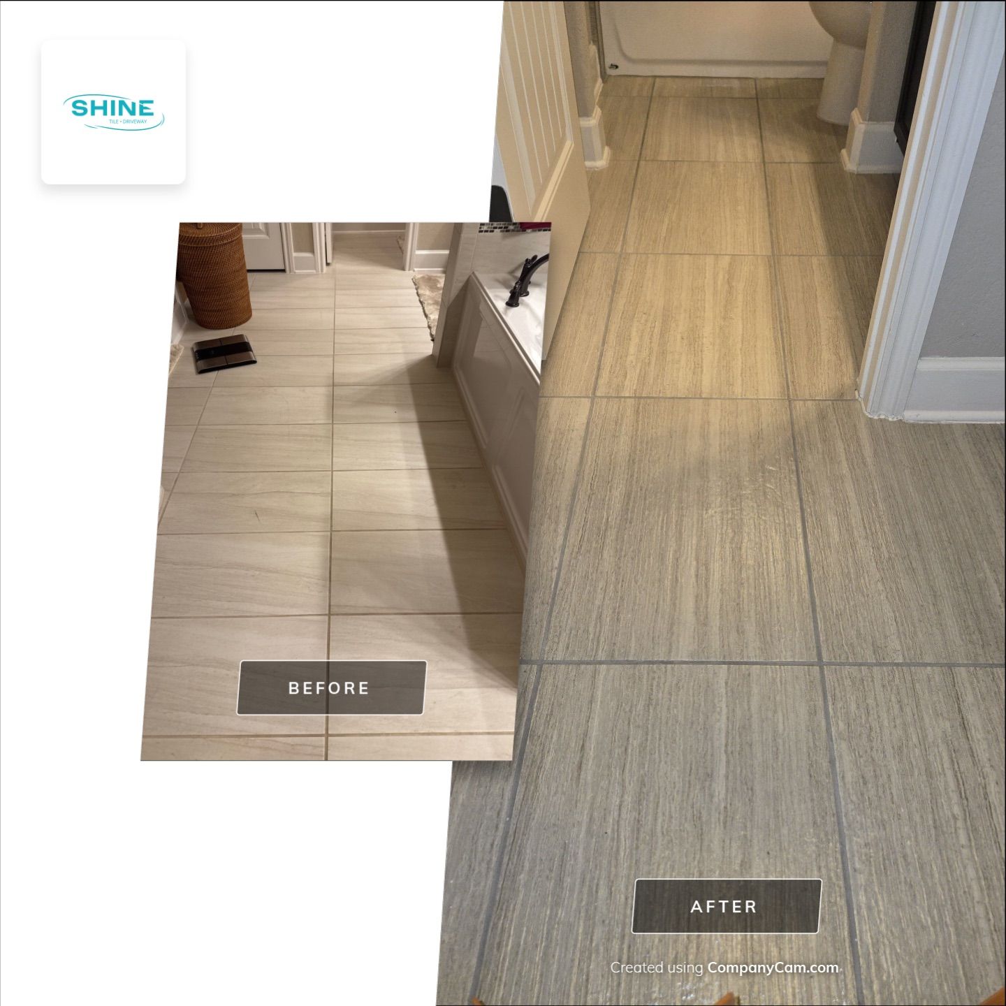 Project in Boerne by SHINE Tile and Grout Cleaning