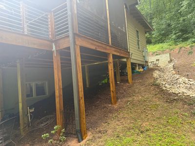 Wood Deck using Wood Sealant