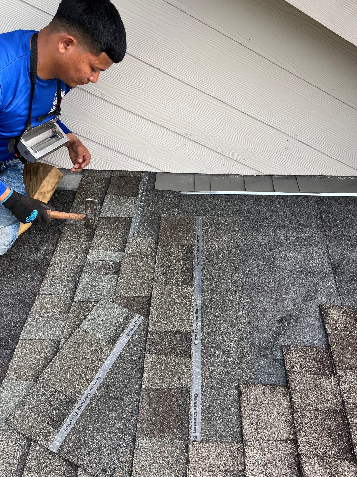 Residential Roofing Repair using Owen's Corning Duration (Lifetime) Shingles by Roof Repair Company