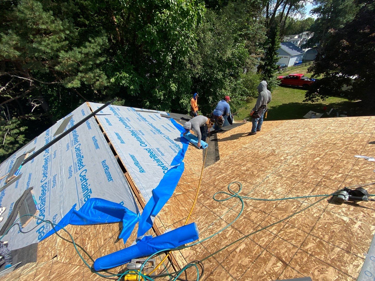 Roof Replacement using CertainTeed Landmark by 180 Contractors