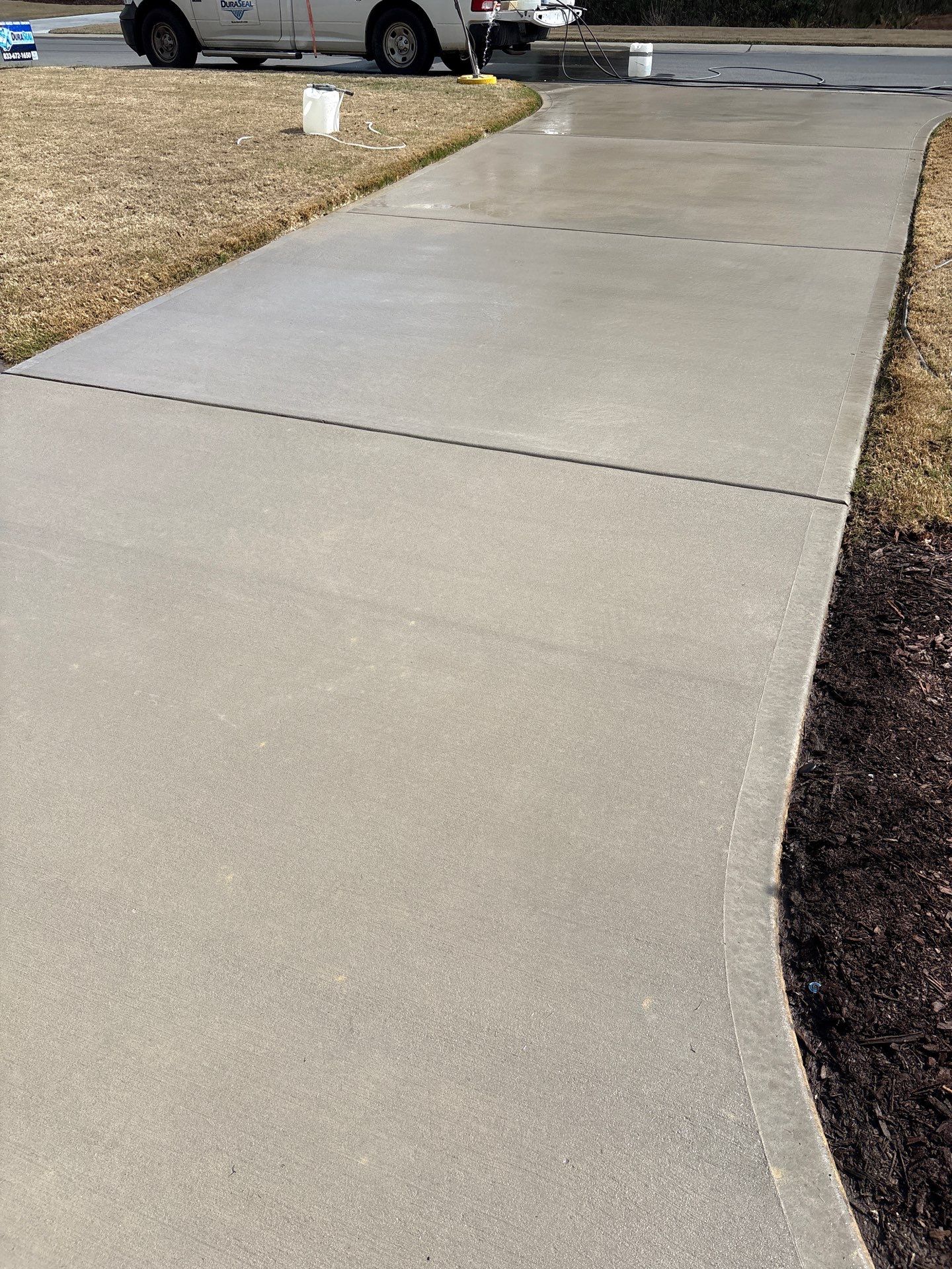Concrete using Concrete Sealant by DuraSeal