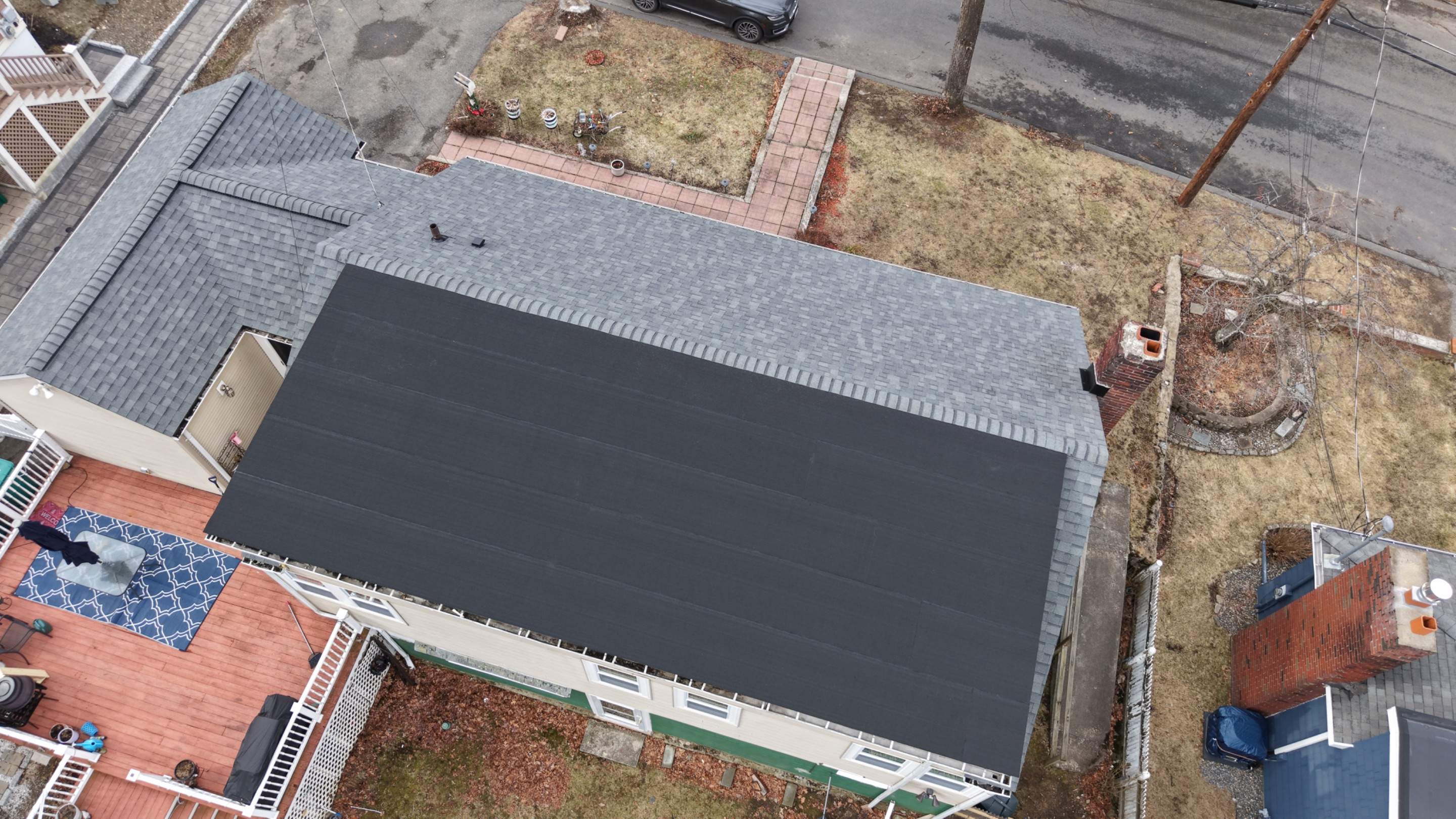 Major Roof Overhaul in Lynn, MA – Full Replacement, Skylight Removal, Gutters & Custom Flashing by JOHNNYS PRO