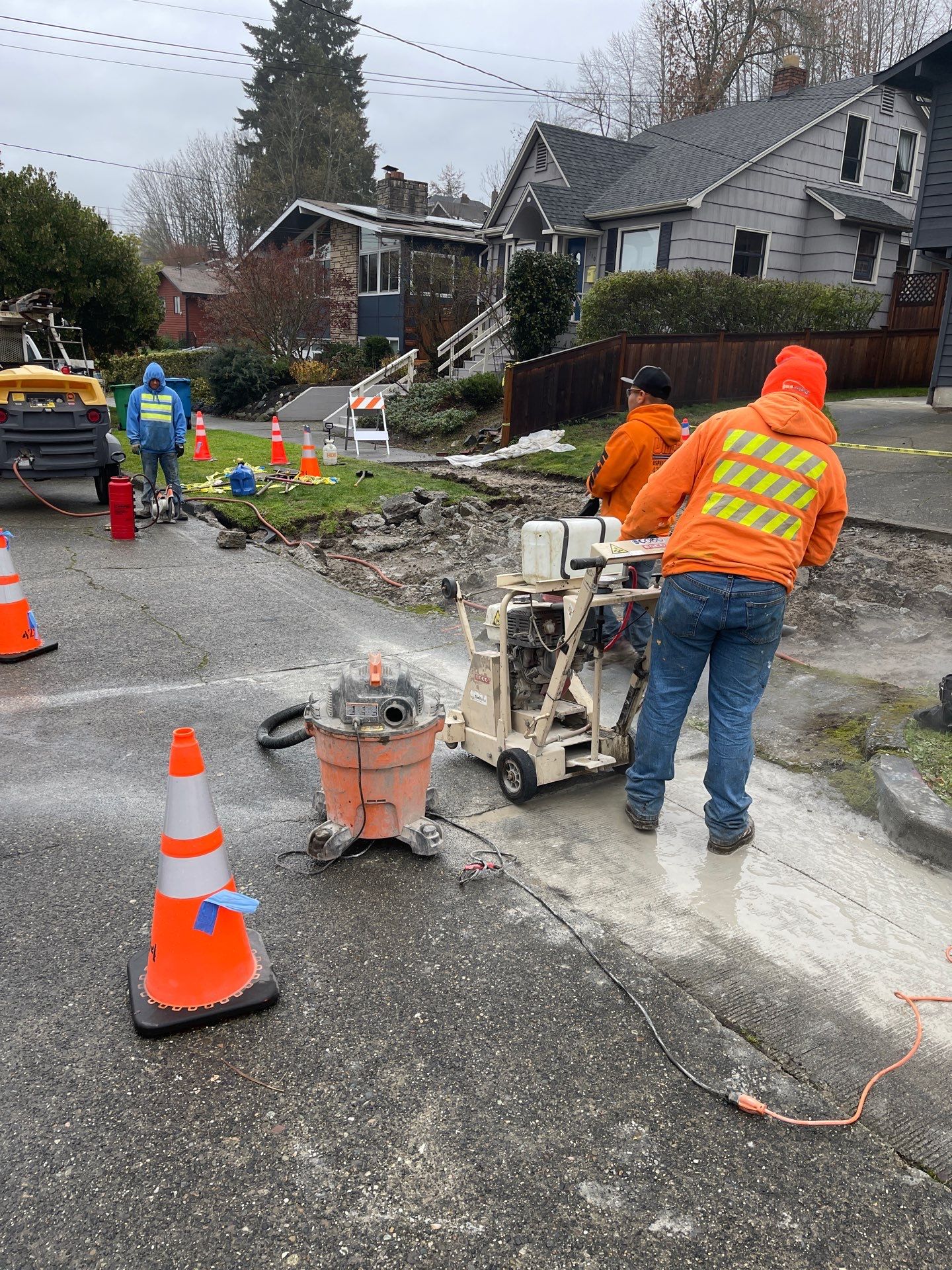 Aaron | Concrete Driveway Repair   by Jireh Asphalt & Concrete Inc 