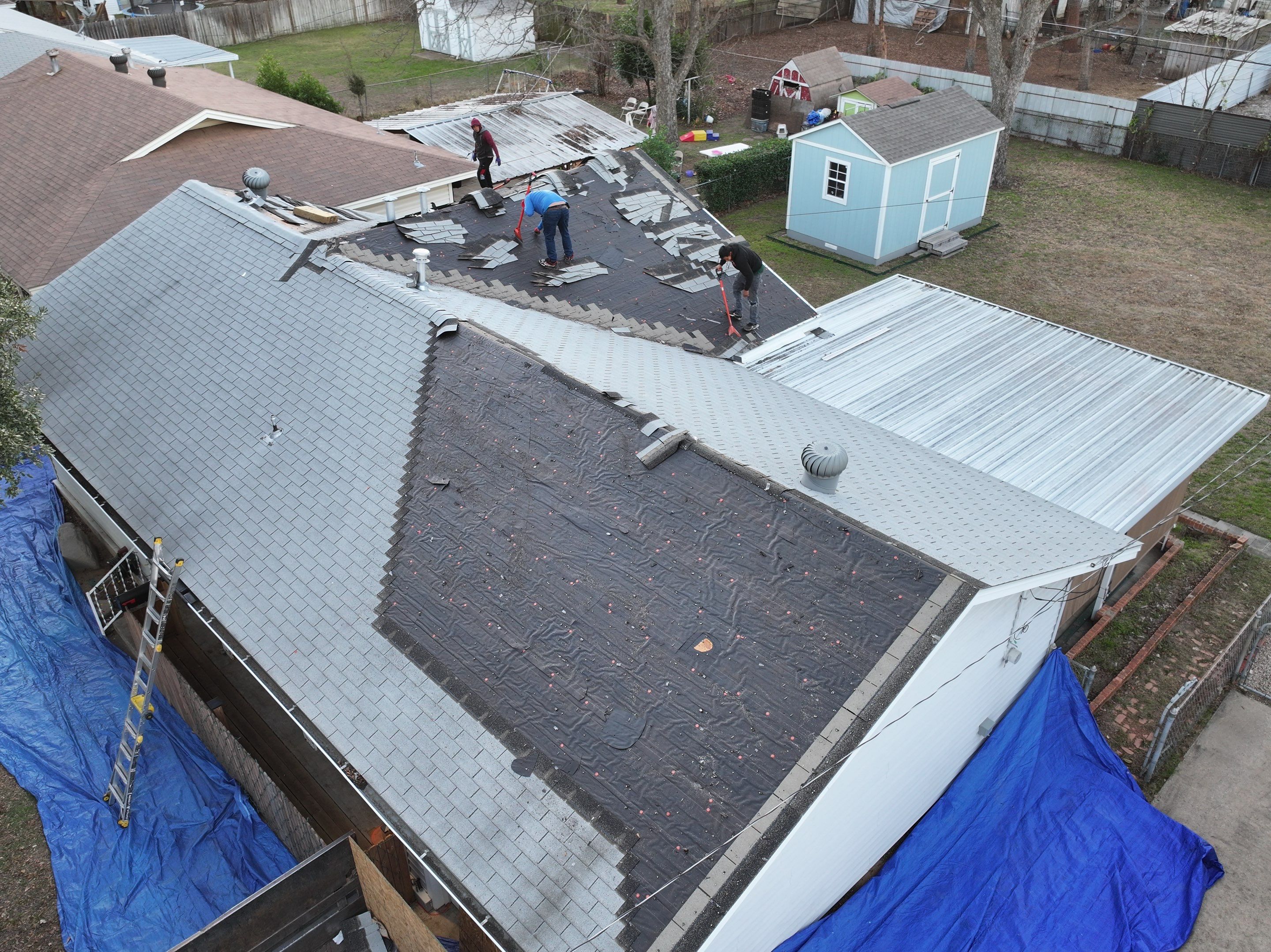 Owens Corning Duration Harbor blue, New Decking!!! by Becker Roofing and Exteriors