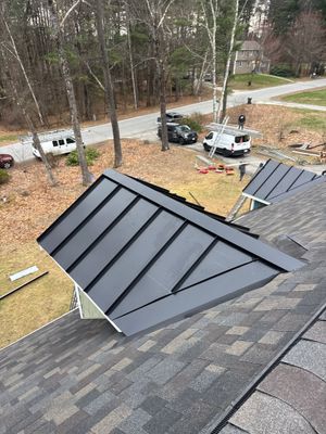 Roof Replacement in Londonderry, NH with Full Re-Decking, Spray Foam Prep & Black Sable Shingles