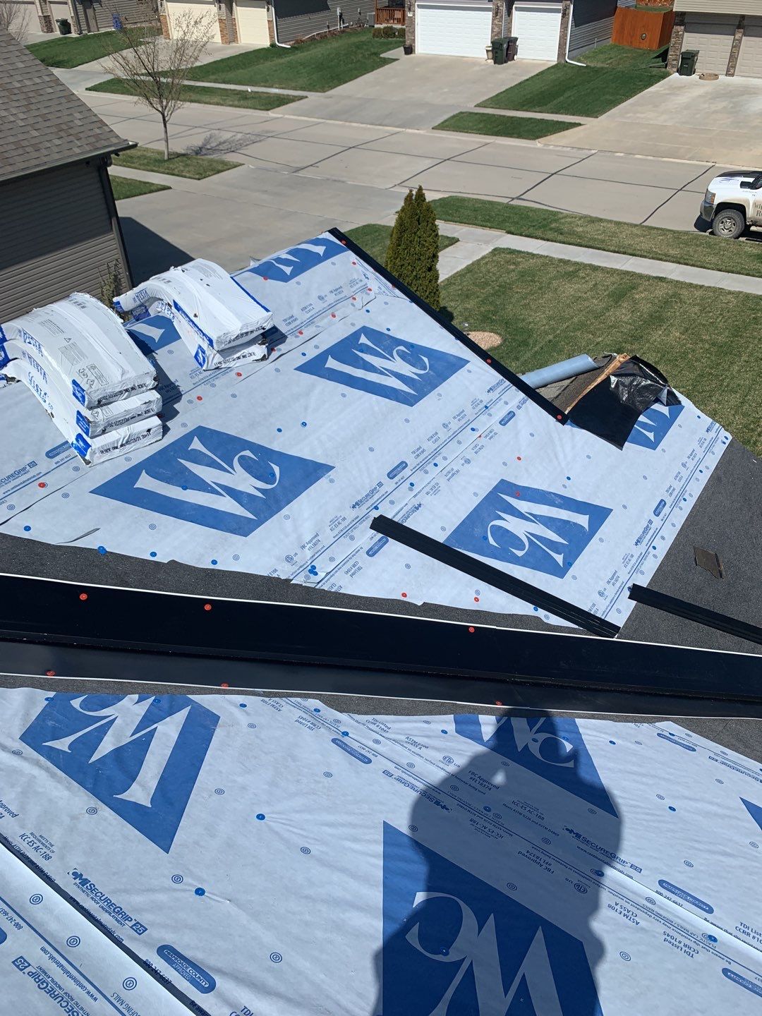Residential Re-roof by White Castle Roofing