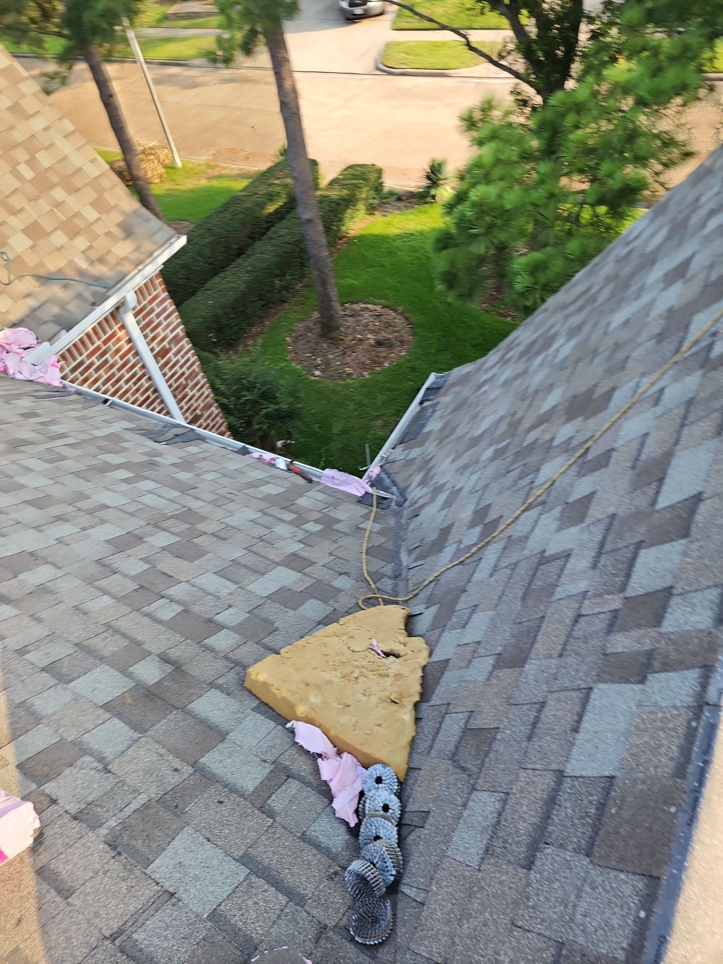 Residential Roofing Repair using Owen's Corning Duration (Lifetime) Shingles by Roof Repair Company