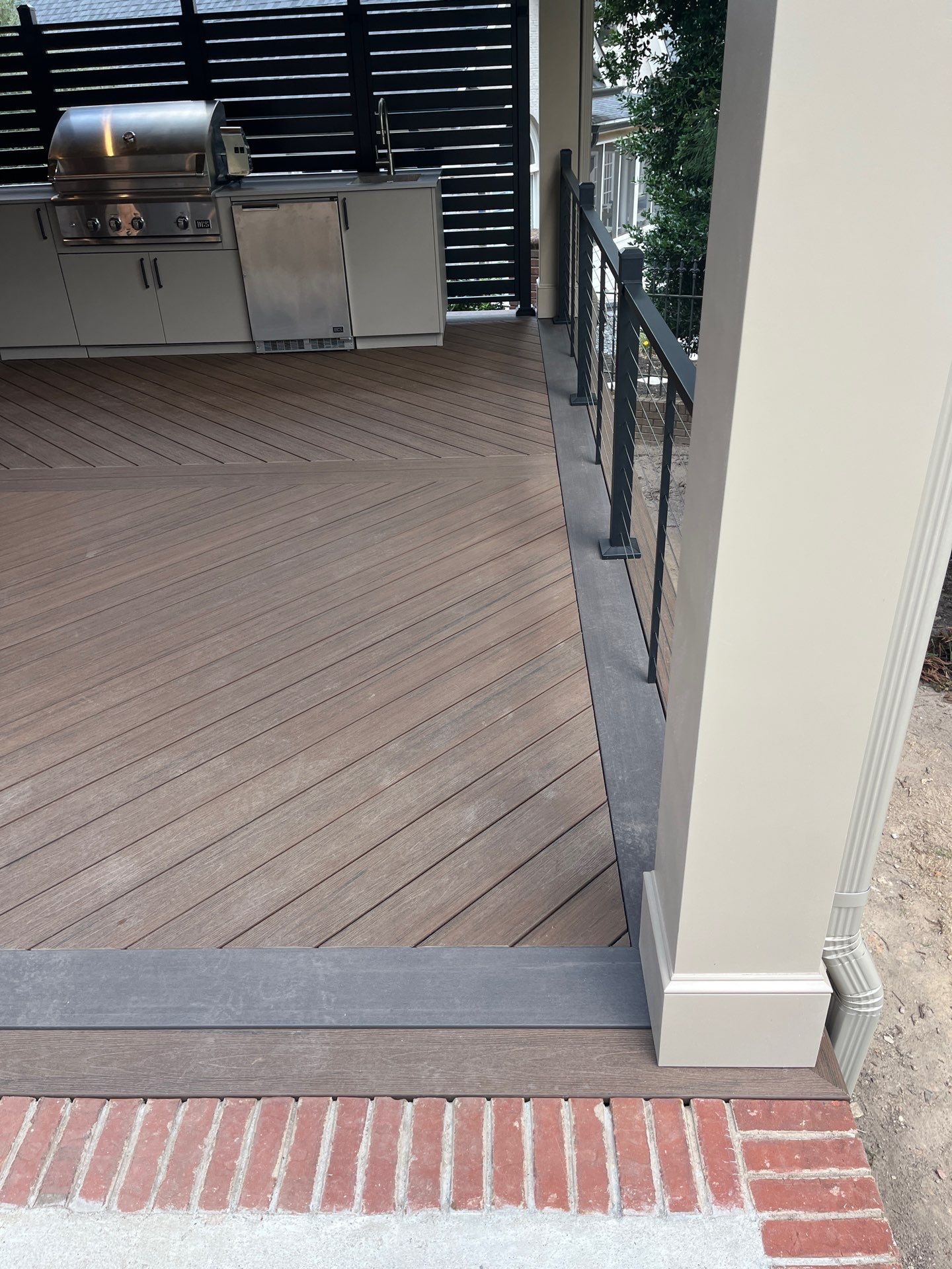 TimberTech Aluminum Deck Installation in Greer by Odio Custom Builders