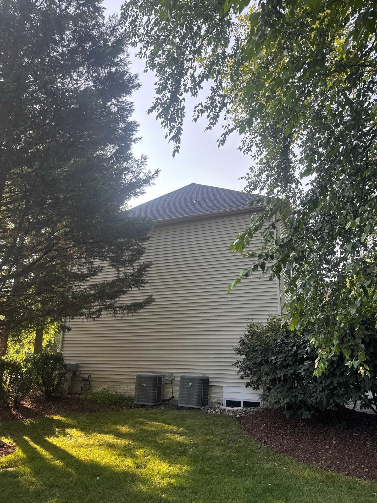New Shingle Roof & New Gutters and downspouts with covers by Alpha Design Services