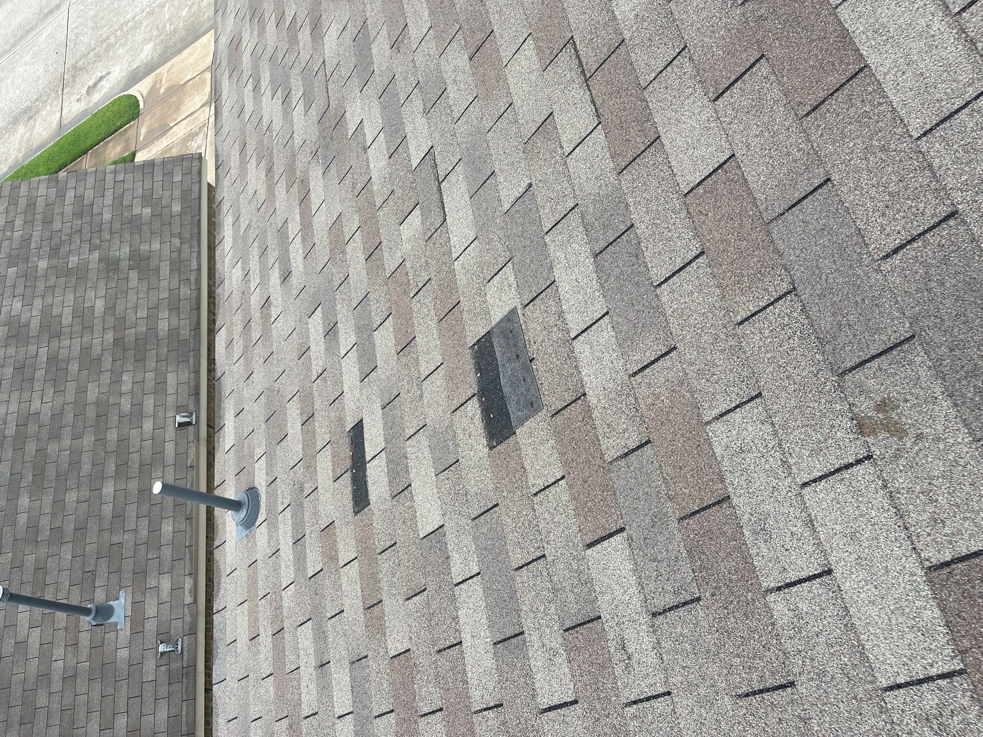 Hail Damage using Owen's Corning Duration (Lifetime) Shingles by Roof Repair Company