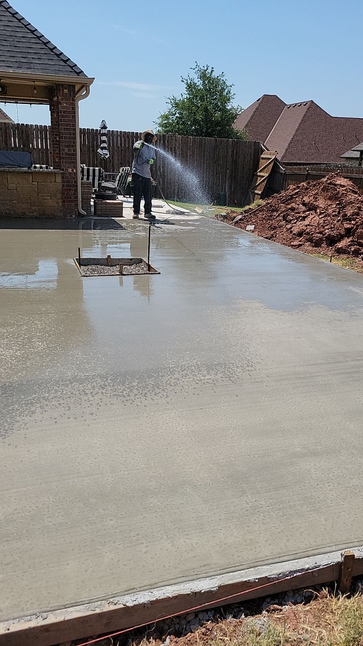 Concrete and Drainage using Concrete by Clays Services Inc