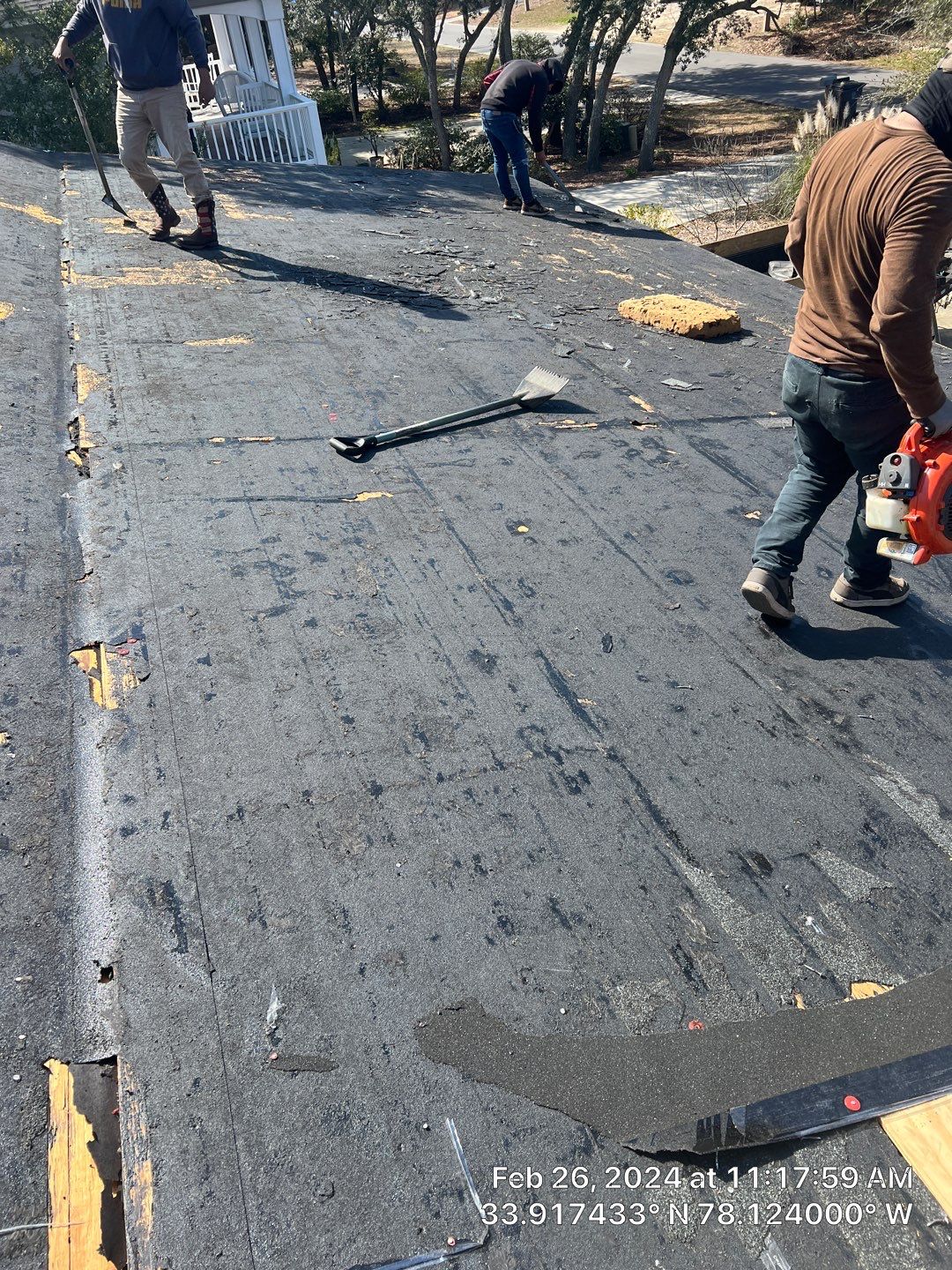 Fire Damage Insurance Workscope Roof Repair in Oak Island, NC Using CertainTeed Landmark by RGR Construction and Roofing, LLC