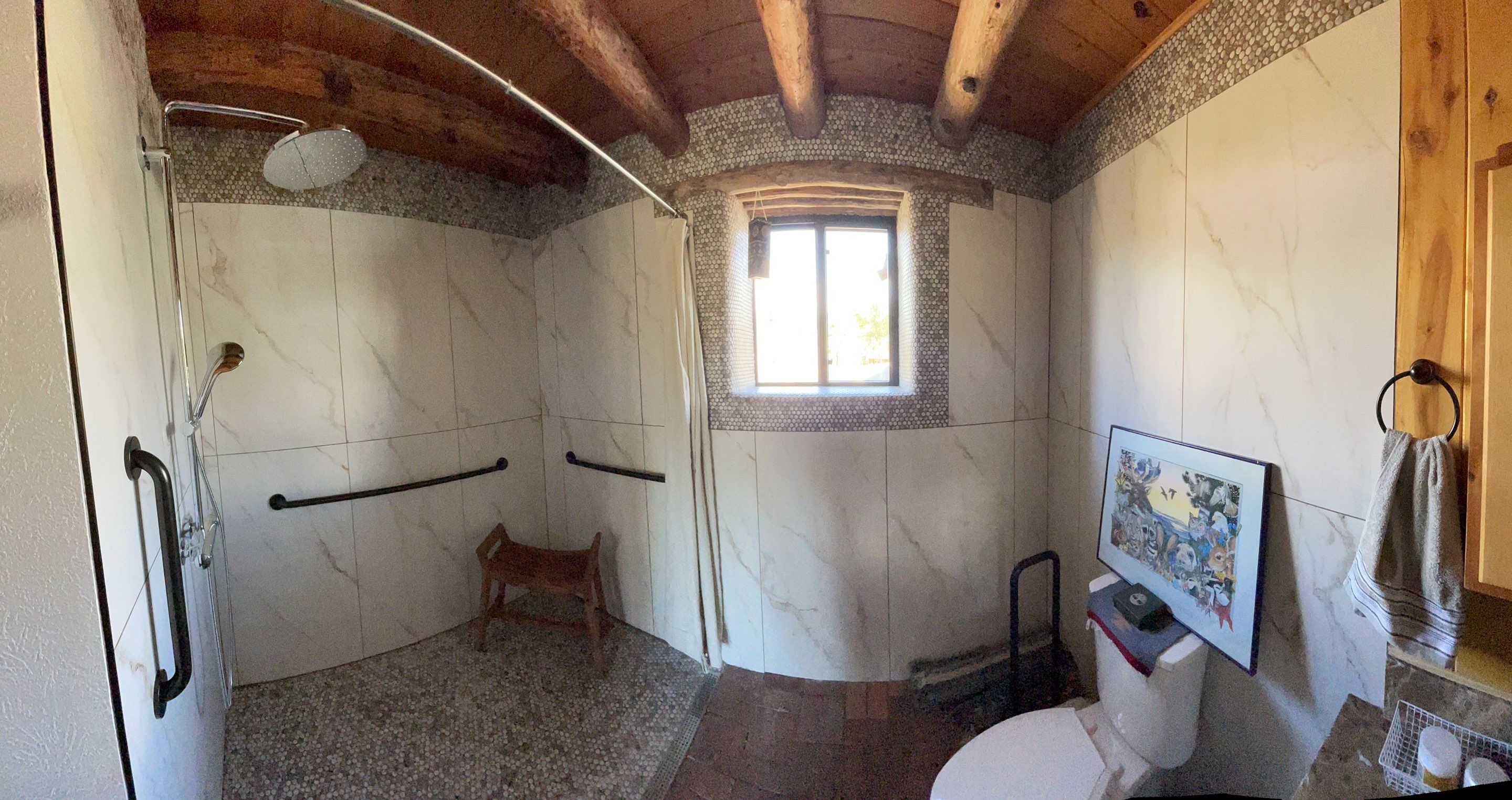 Southwestern Bathroom Remodel by Rio Grande Building & Storage