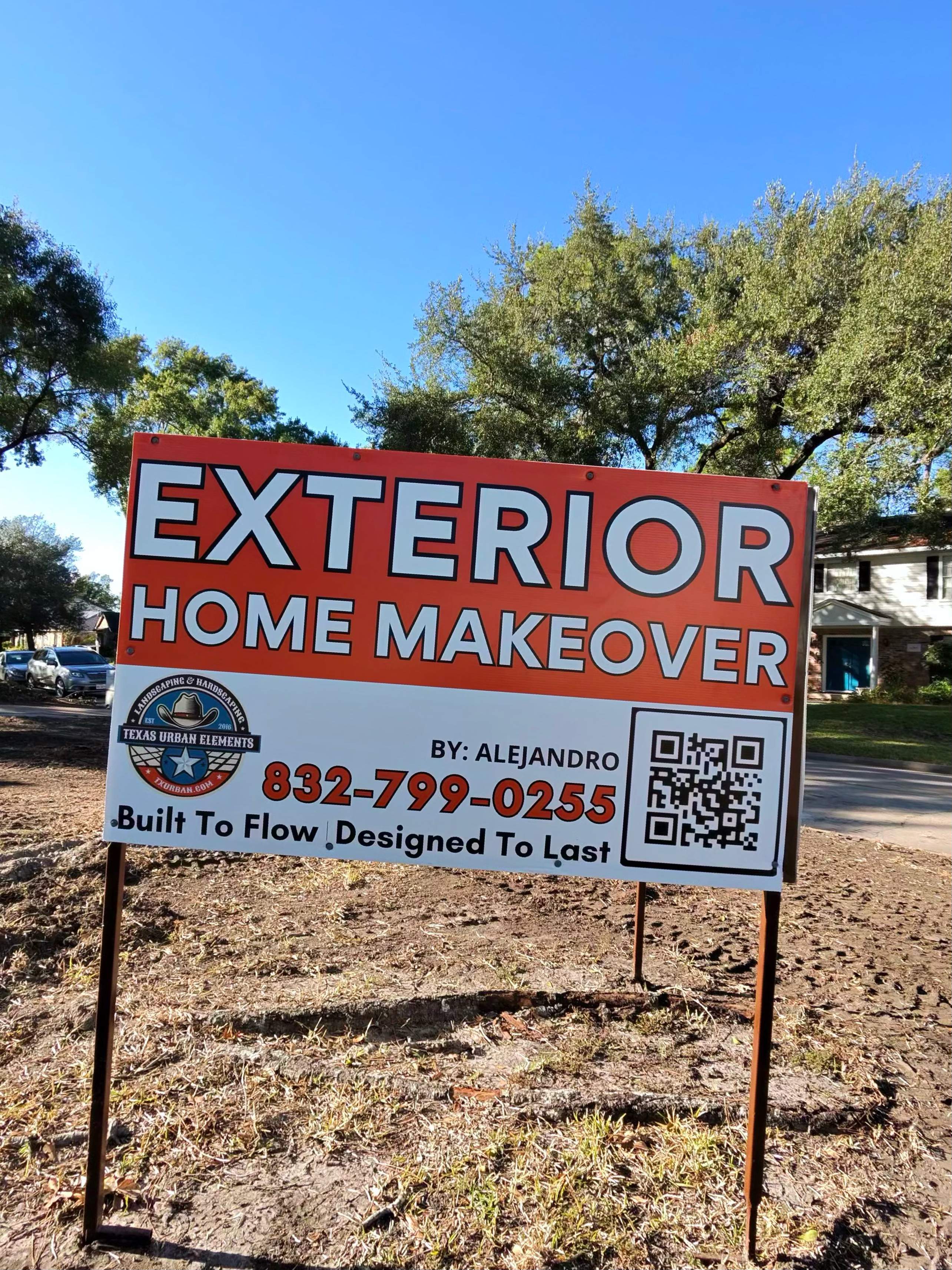 Exterior Home Makeover — Designed to Last by Texas Urban Elements