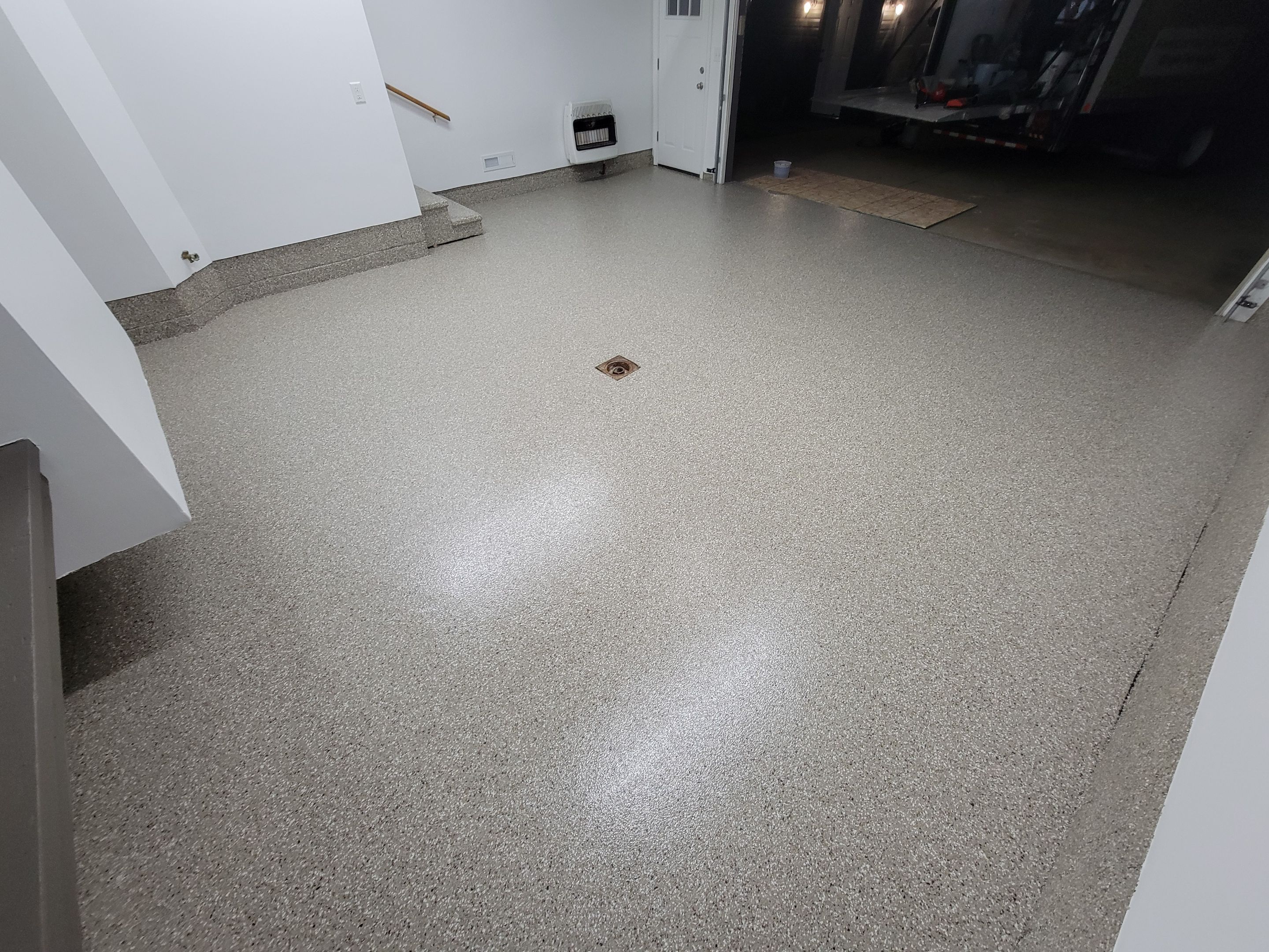 Double Car Garage in Pebble Beach - East Palestine, OH by Alexander Concrete Coatings