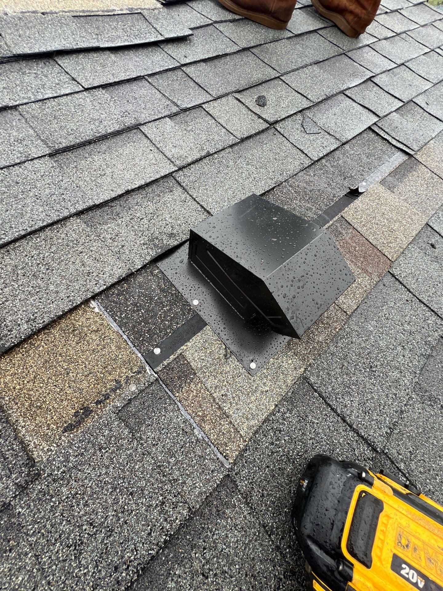 Hail Damage using Owen's Corning Duration (Lifetime) Shingles by Roof Repair Services LLC