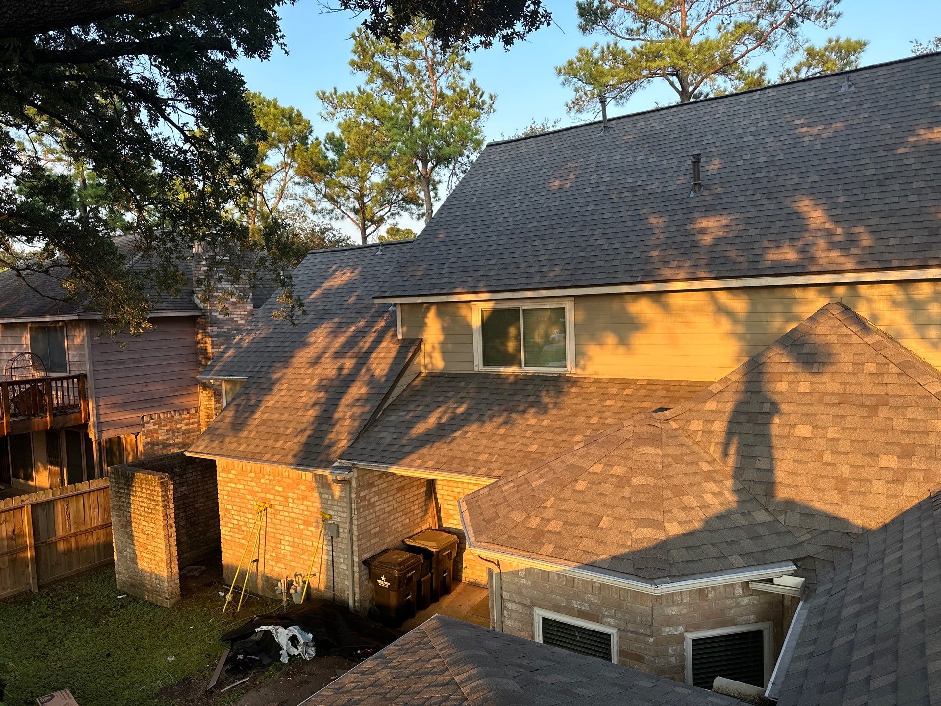 Project in Houston by Motion Roofing