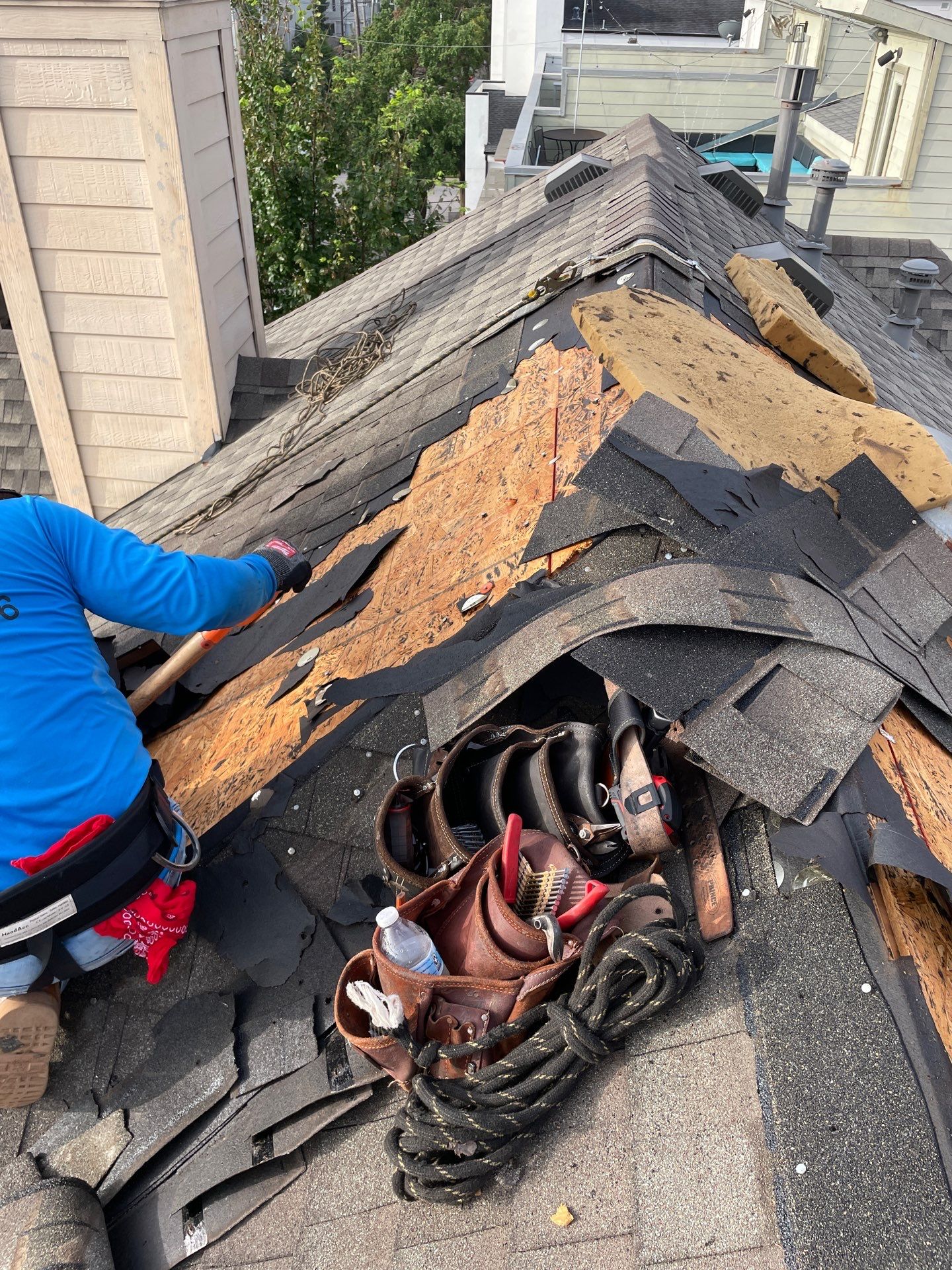 Residential Roofing Repair using Owen's Corning Duration (Lifetime) Shingles by Roof Repair Company