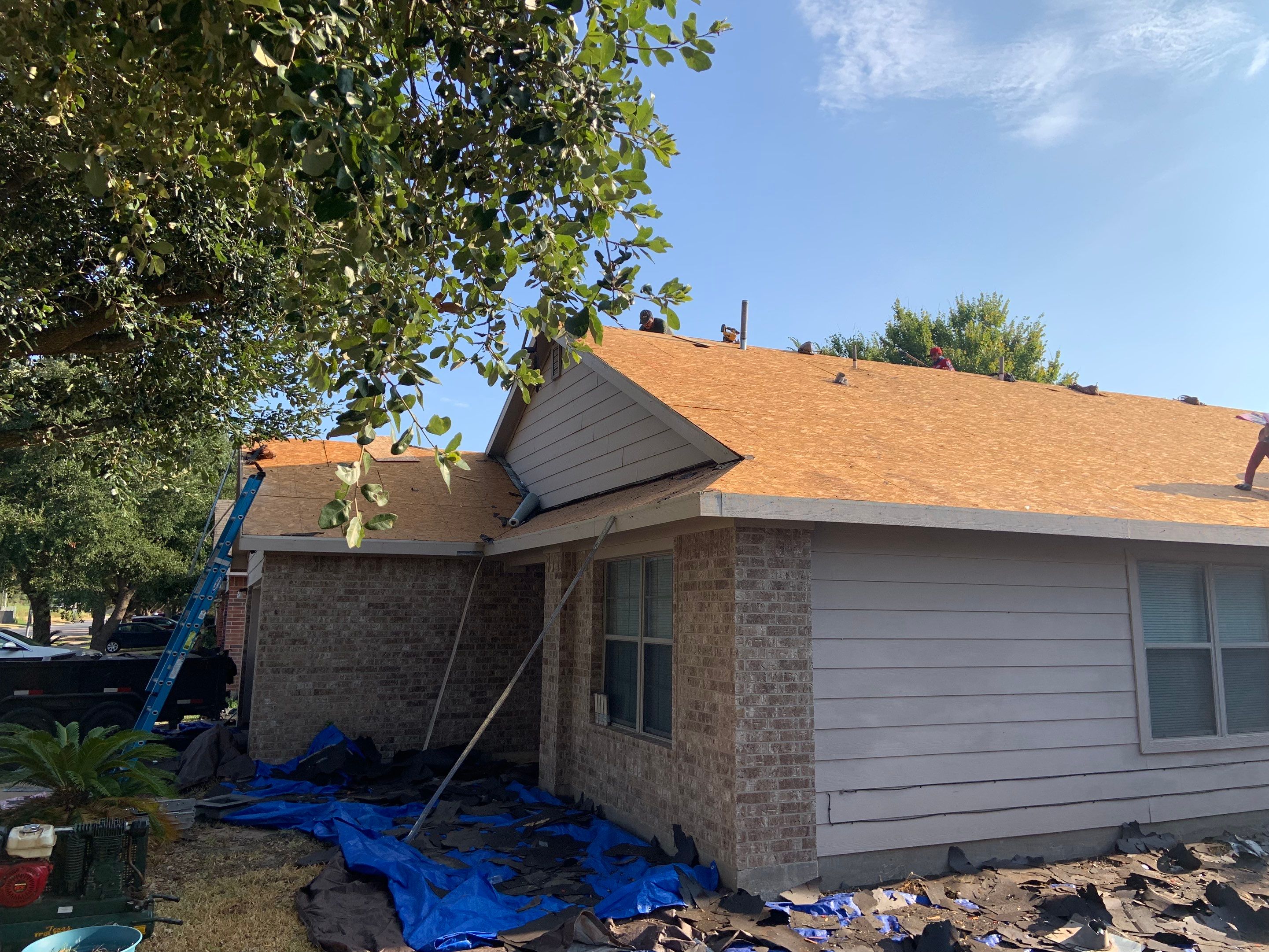 AMIG approved this roof for wind damage, fascia painting, and window work. by Roof Repair Services LLC