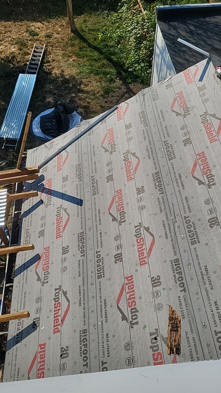 Residential Roofing Installation using IKO Dynasty (Color: Summit Grey) by Orezona Building & Roofing Company, Inc.