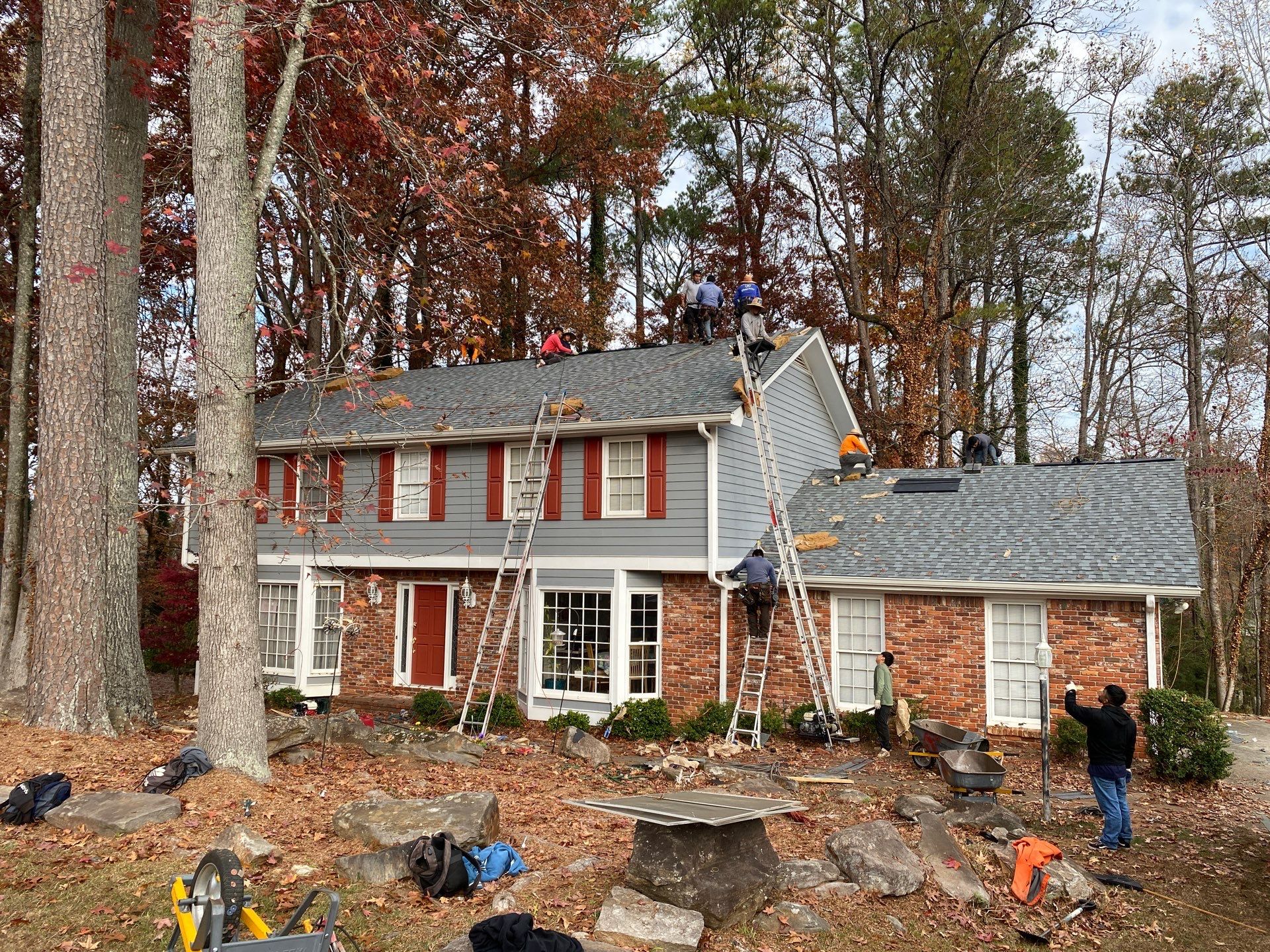 CertainTeed Landmark PRO Capital City Roofing Installation in Marietta, GA by Capital City Roofing