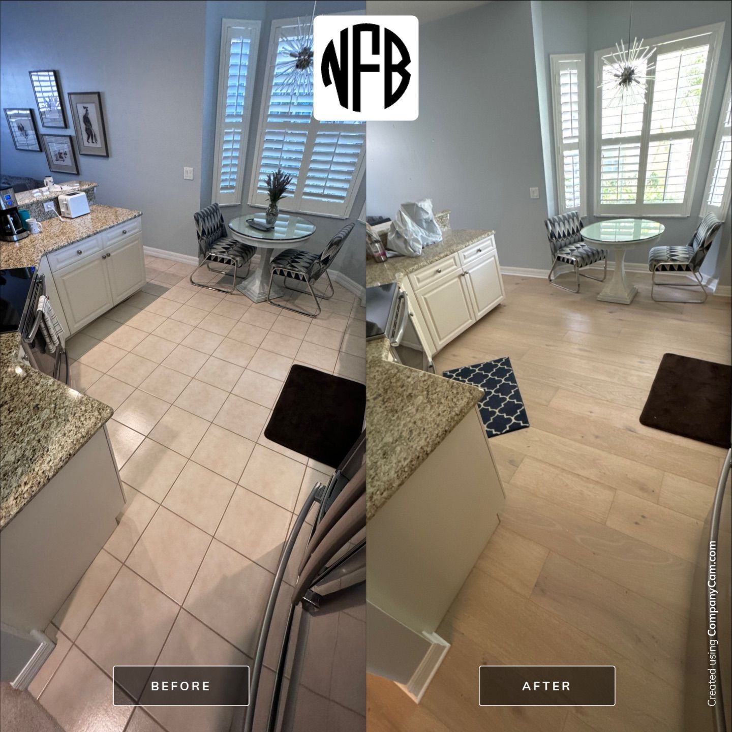 Estero Condo Remodel  by Naples Flooring Boutique