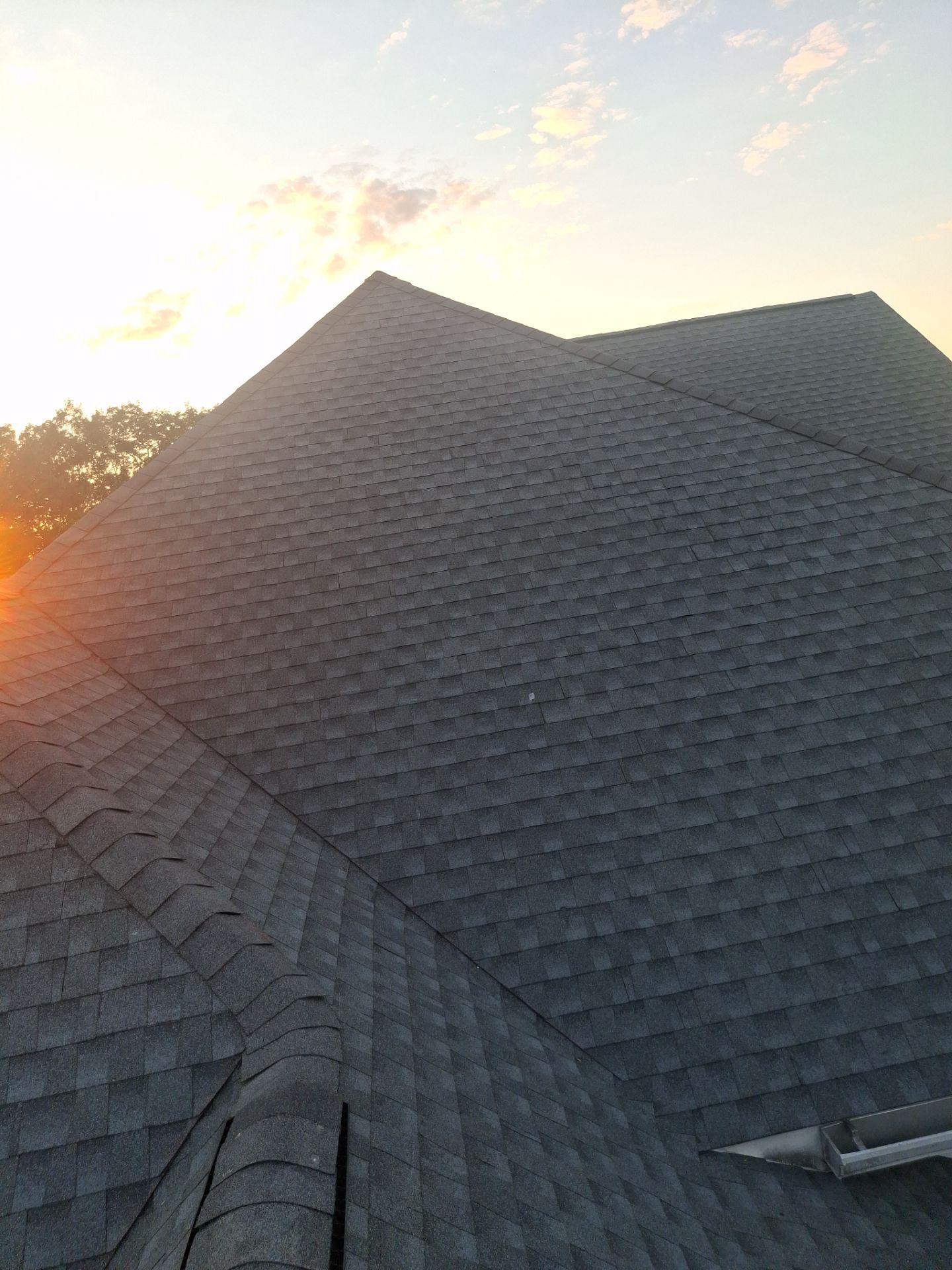 Residential Roofing Installation using GAF Timberline HDZ Oyster Grey by Rainstoppers Roofing