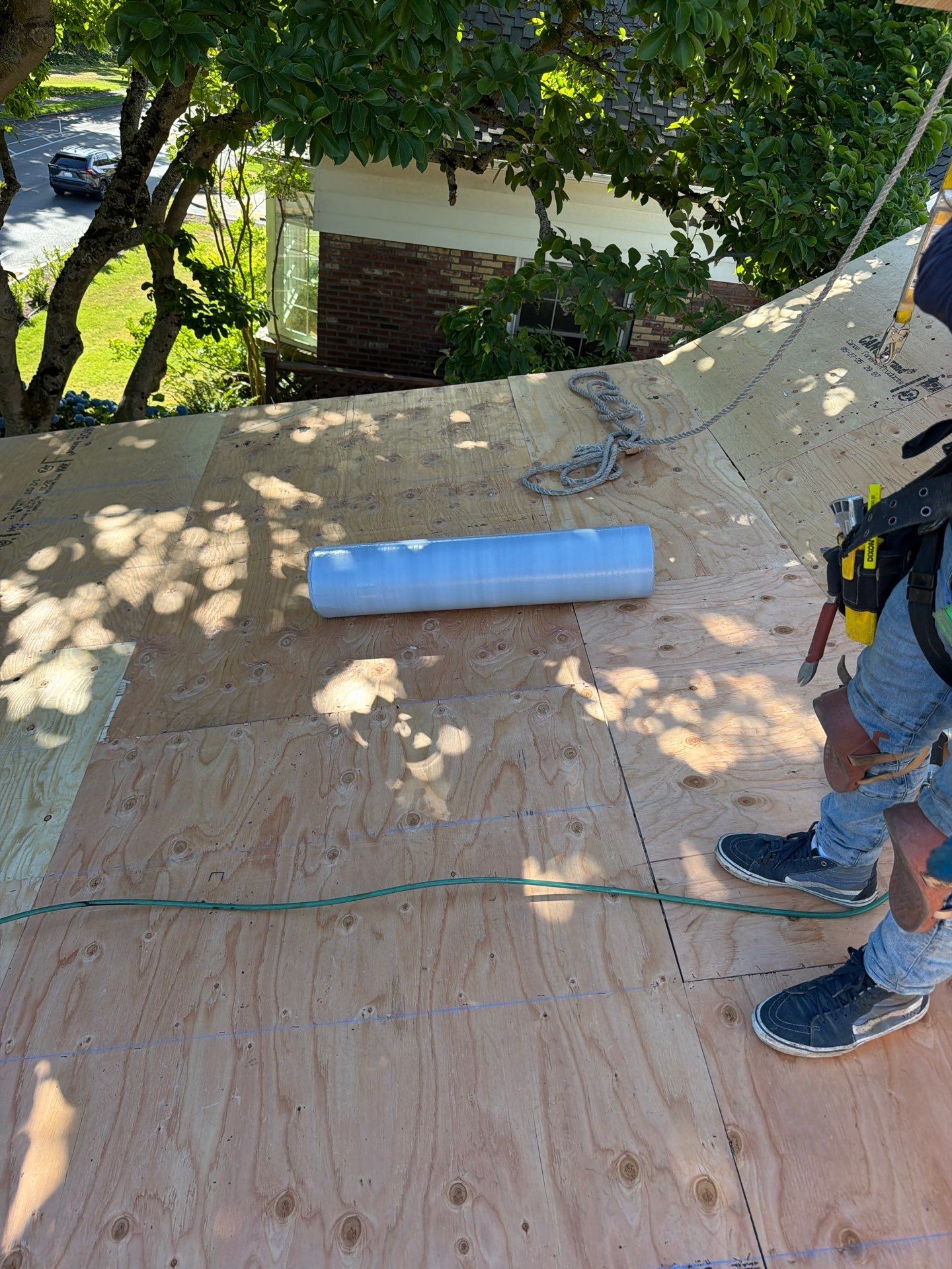 Residential Roofing Installation using GAF HDZ Shingles by Roofing Formula LLC