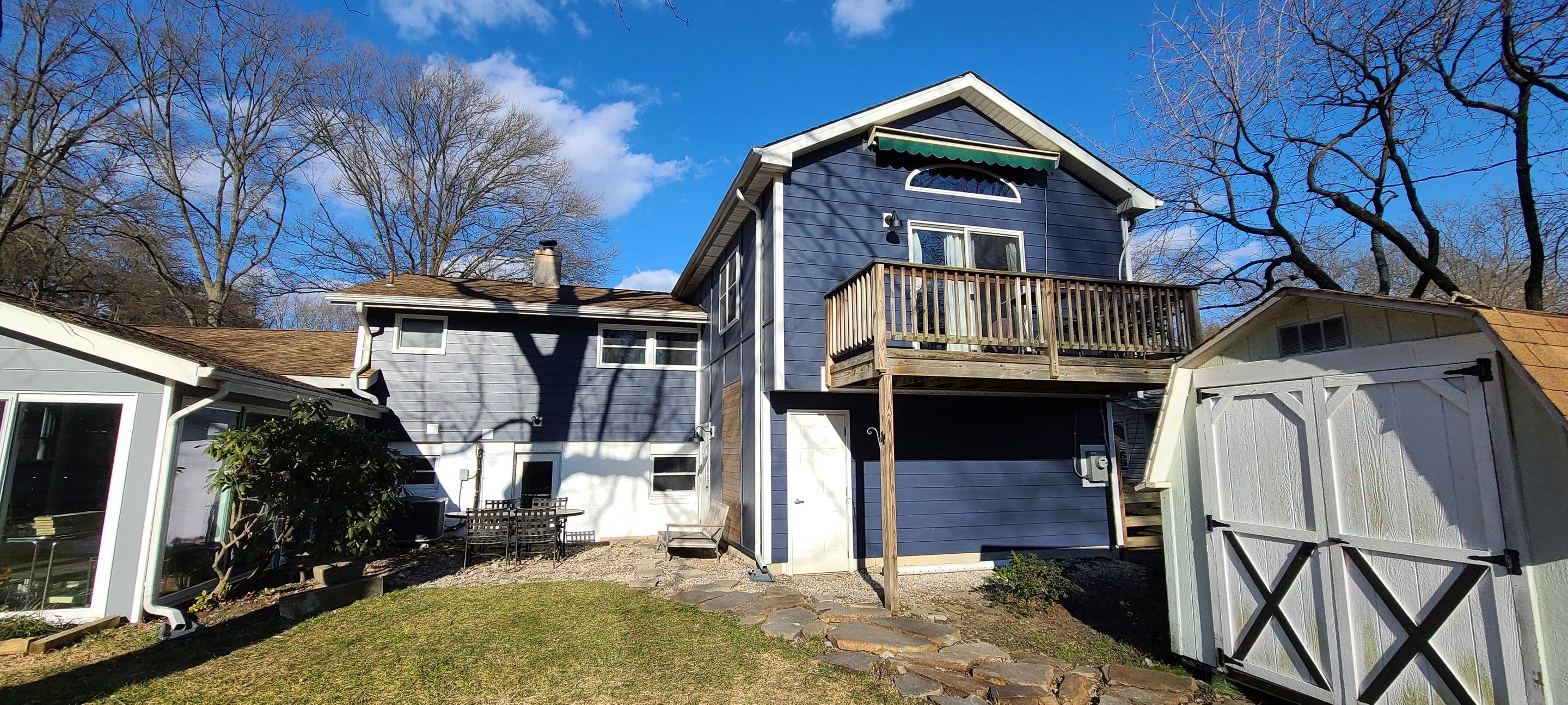 Siding Installation using James Hardie Siding with IPE accents by Window Depot of Annapolis