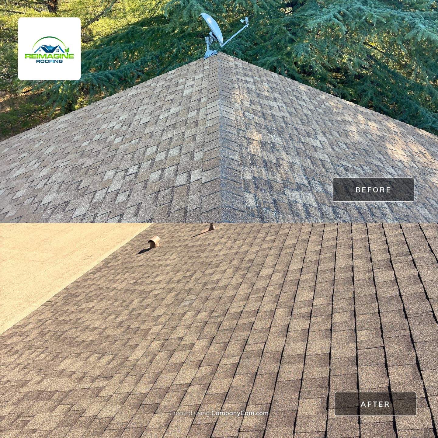 Brownwood Shingles by Reimagine Roofing