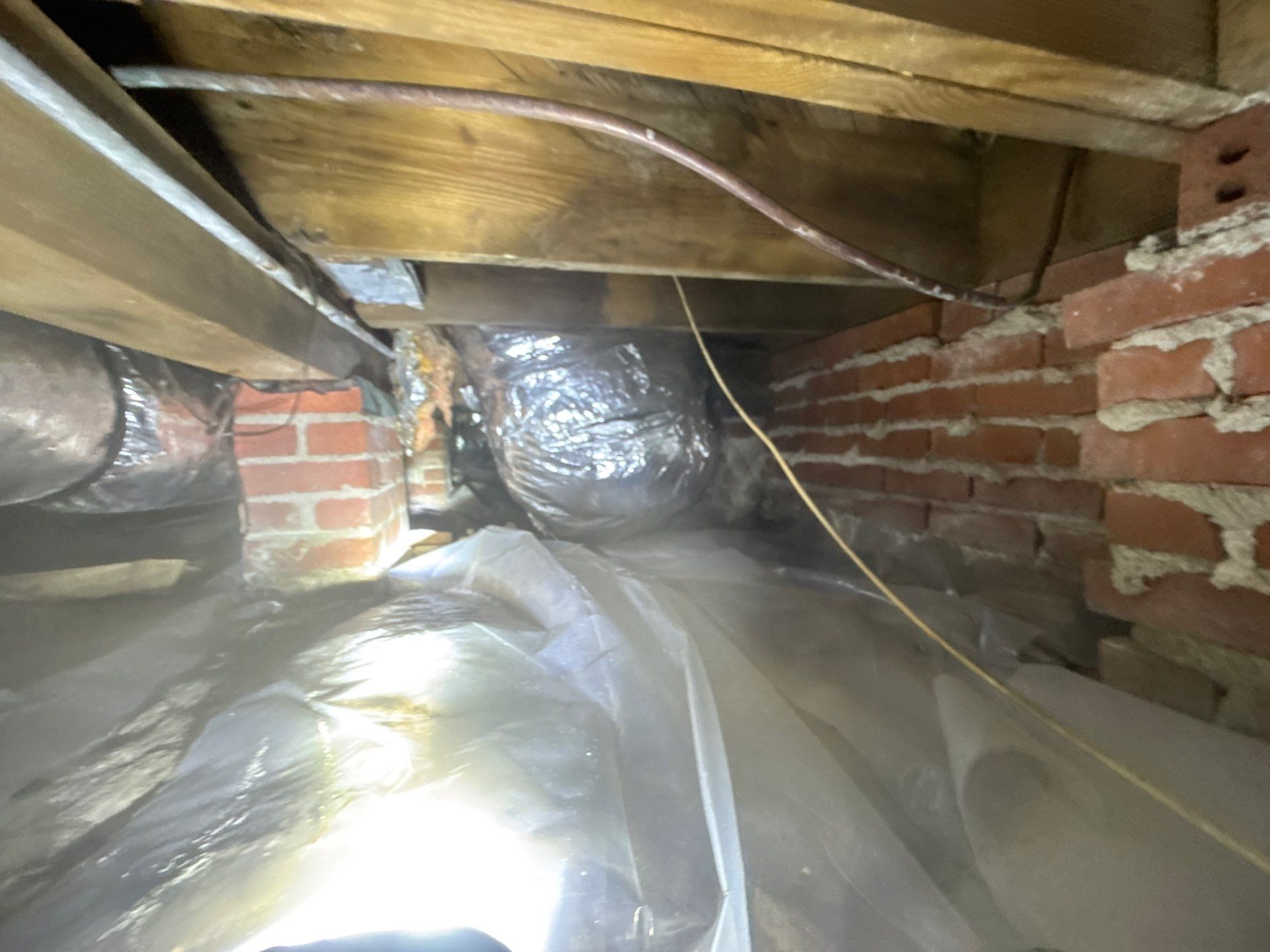 Project in Portsmouth by Patriot Crawl Space Repairs