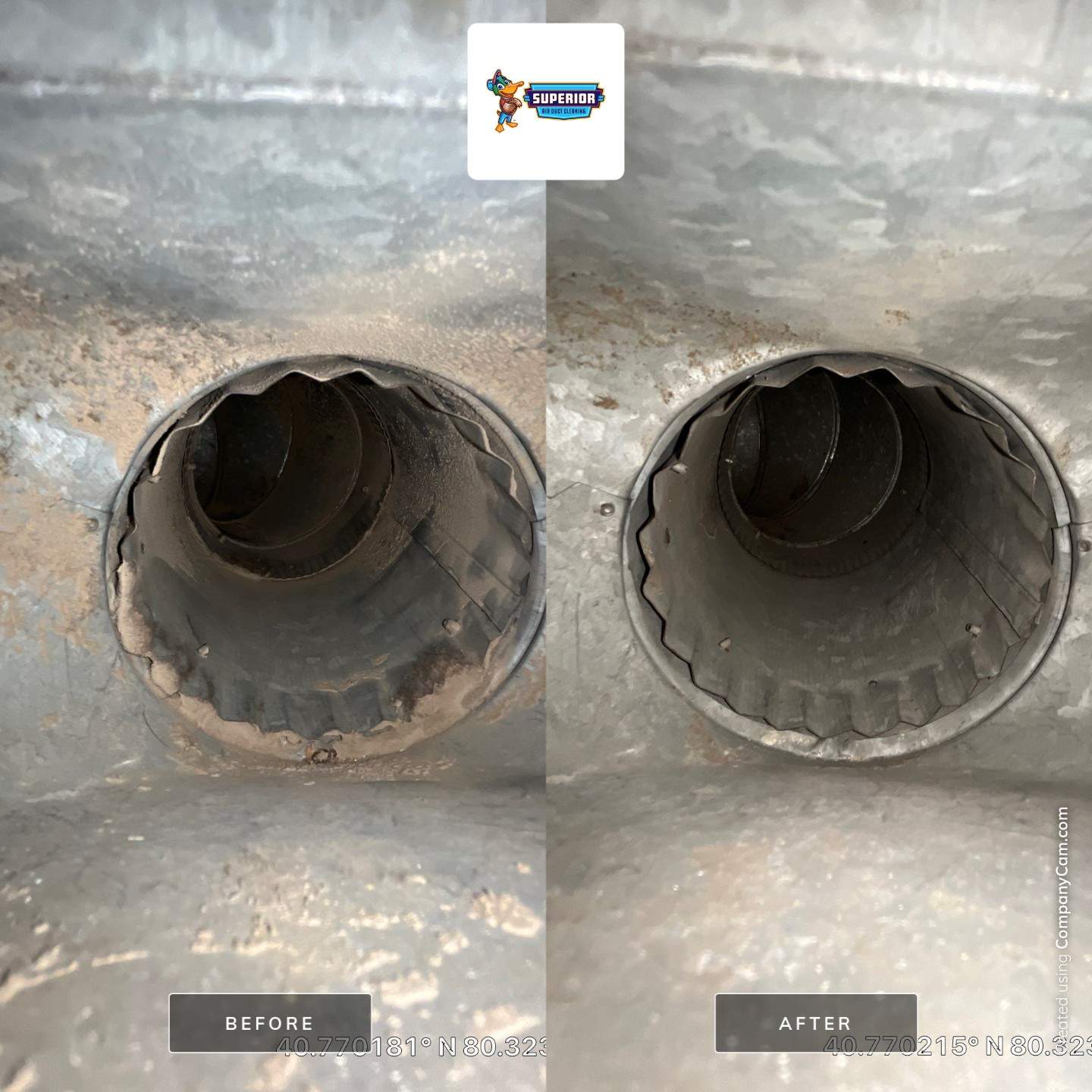 Air Duct Cleaning With a Vacuum Truck in Beaver Falls, PA by Superior Air Duct Cleaning