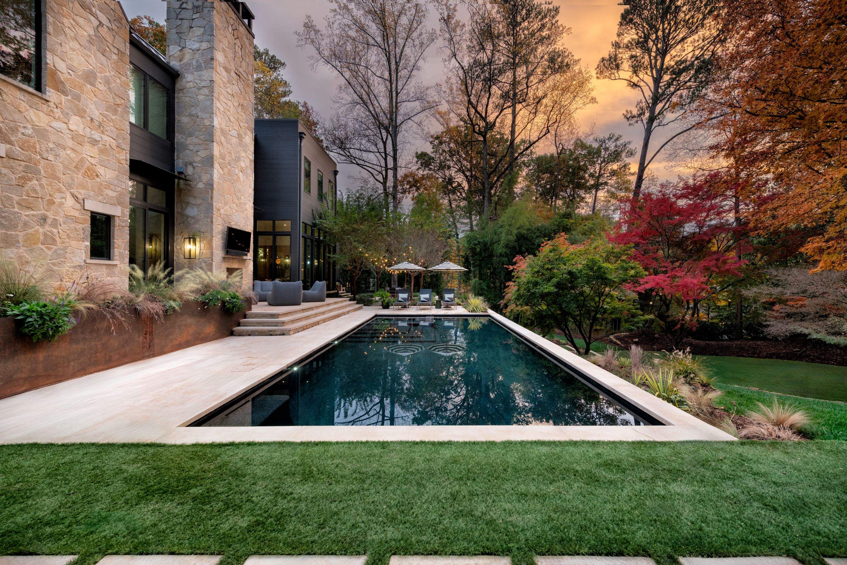 The Japanese Maple Garden  by Aquarama Pools and Spas