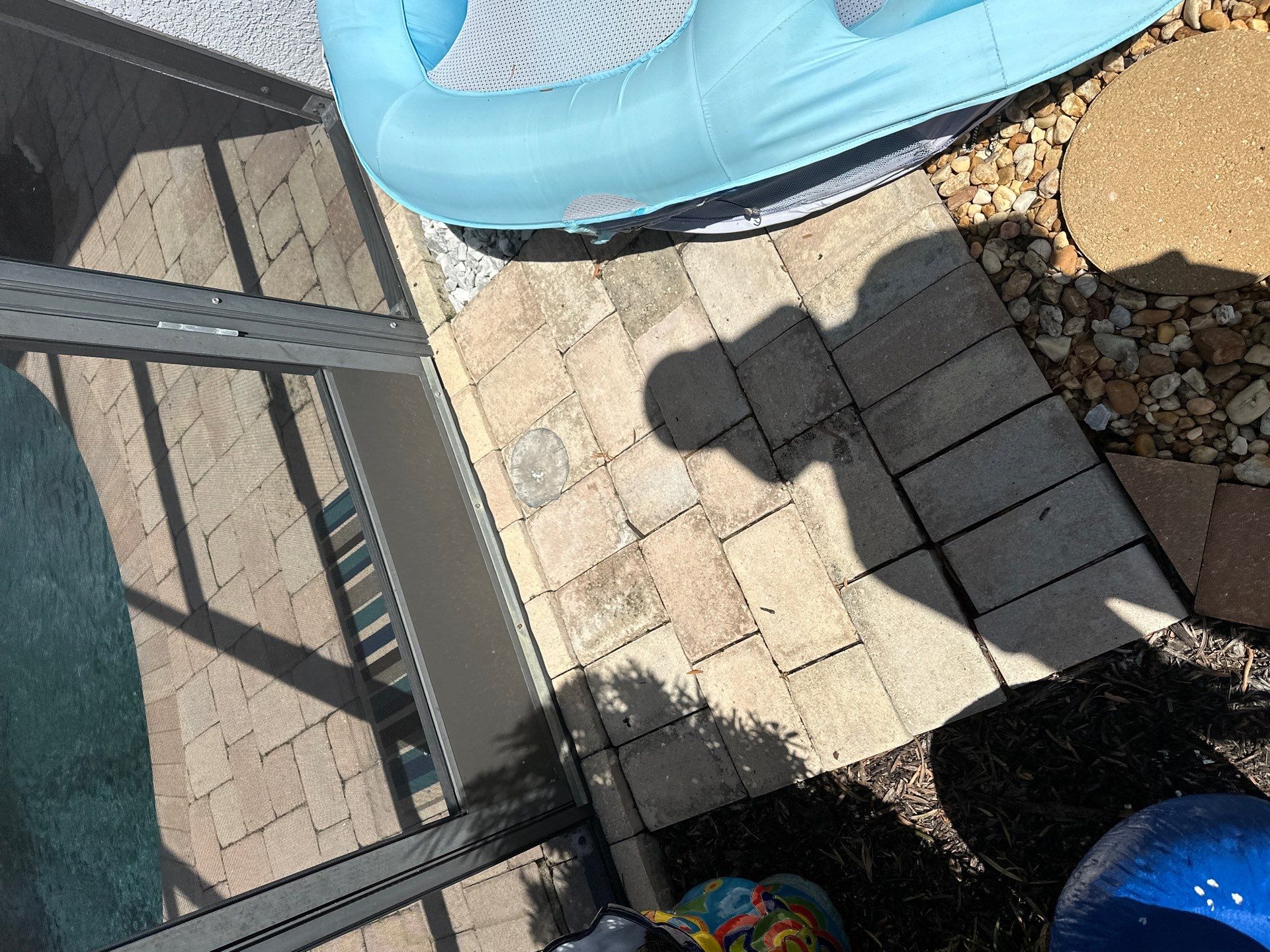 Paver Driveway, Pool Deck, Outdoor Furniture & Culvert Cleaning in Winding River Community, Bradenton, FL | Sunshine AquaWash by Sunshine AquaWash
