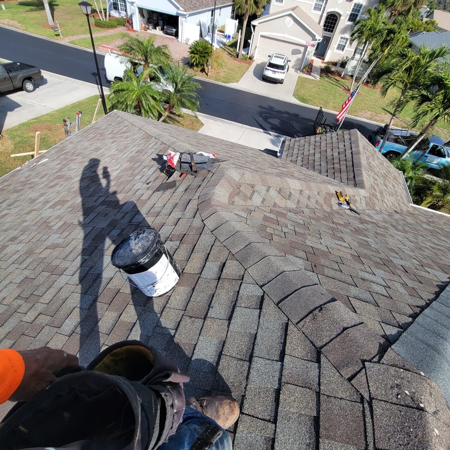 Residential Roofing Repair in Ft. Myers using Owens Corning Duration Shingles by Four Peaks Roofing