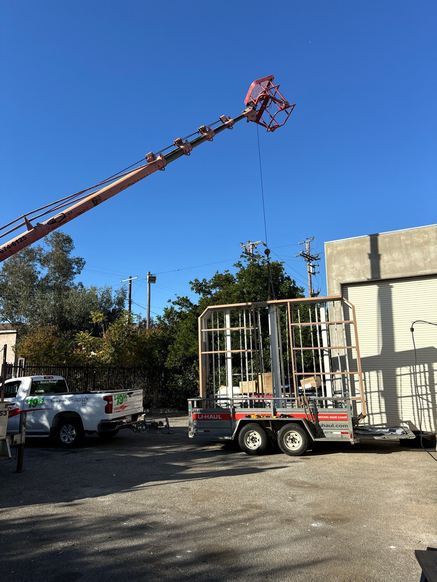 Project in Burbank by Golden State Signs