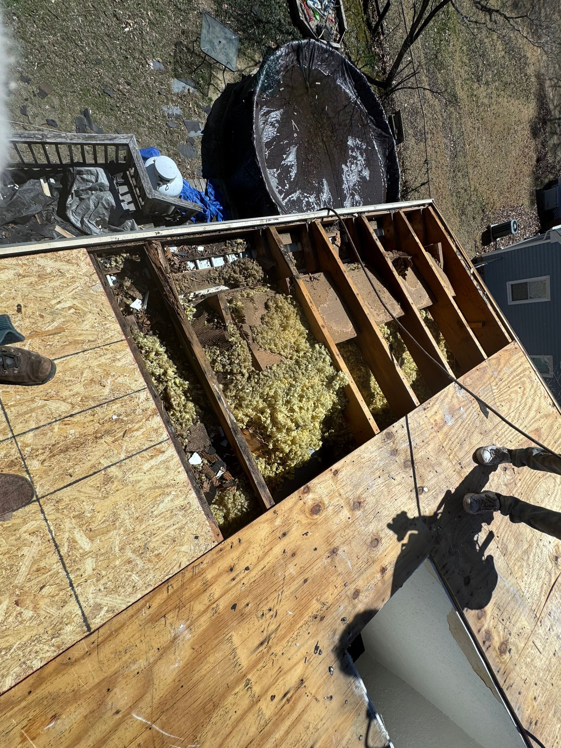Complete Roof Replacement and Plywood Decking Repair in Quinton by Cade Construction