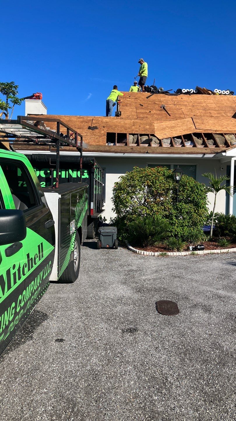 Project in St Pete 33703 by Mitchell Roofing Company LLC 