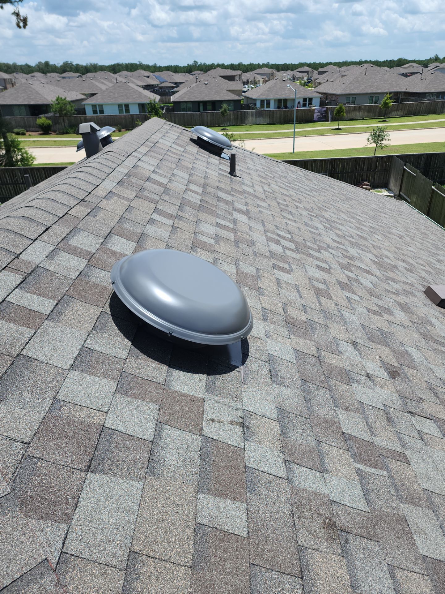 Residential Roofing Installation using Owen's Corning Duration (Lifetime) Shingles by Roof Repair Company