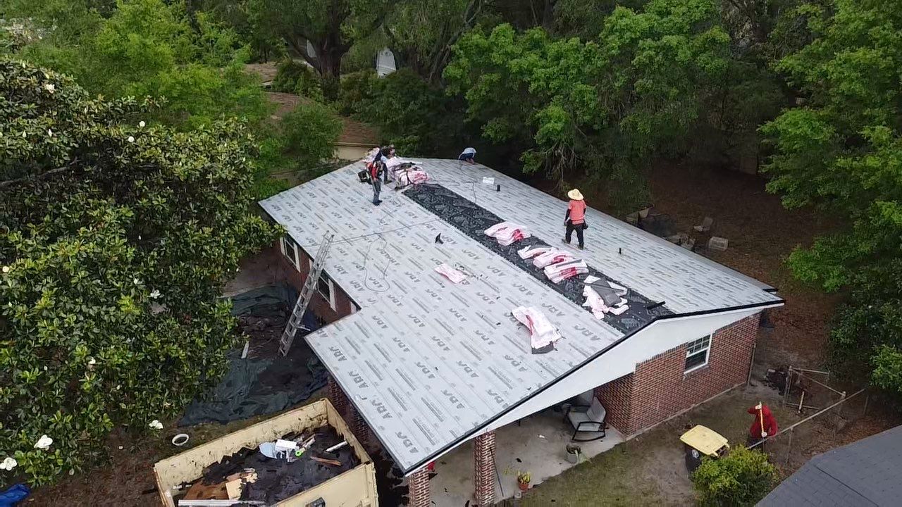 Residential Roofing Installation using Owens Corning TruDefinition Duration Shingles by Galaxy Builders, Inc.