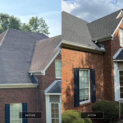 Roof Replacement, Gutter Replacement, and Chimney Cap Replacement in Sterrett