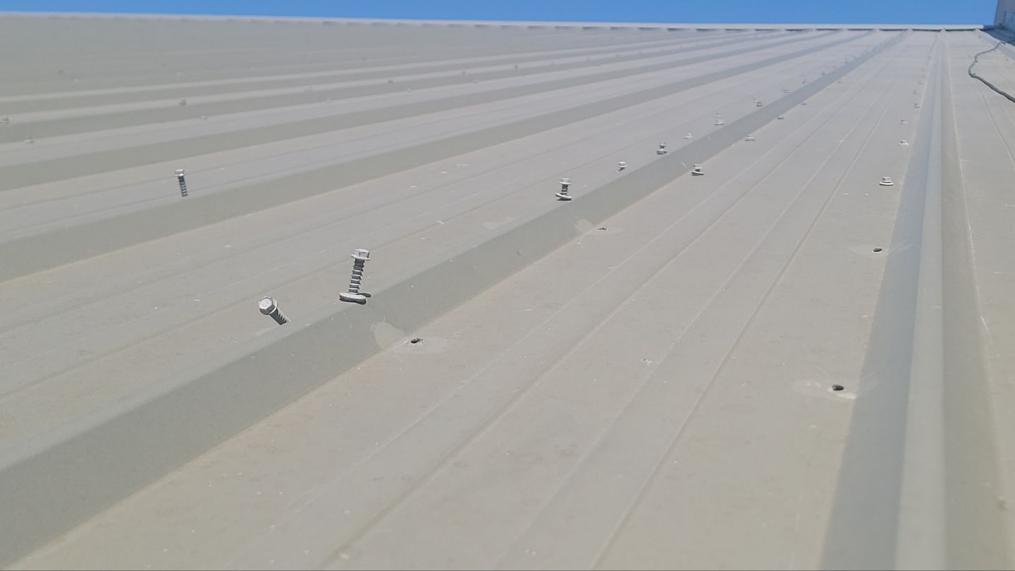 Commercial Roof Replacement – PBR Metal Panels After Hail Damage by ASAP Roofing & Restoration