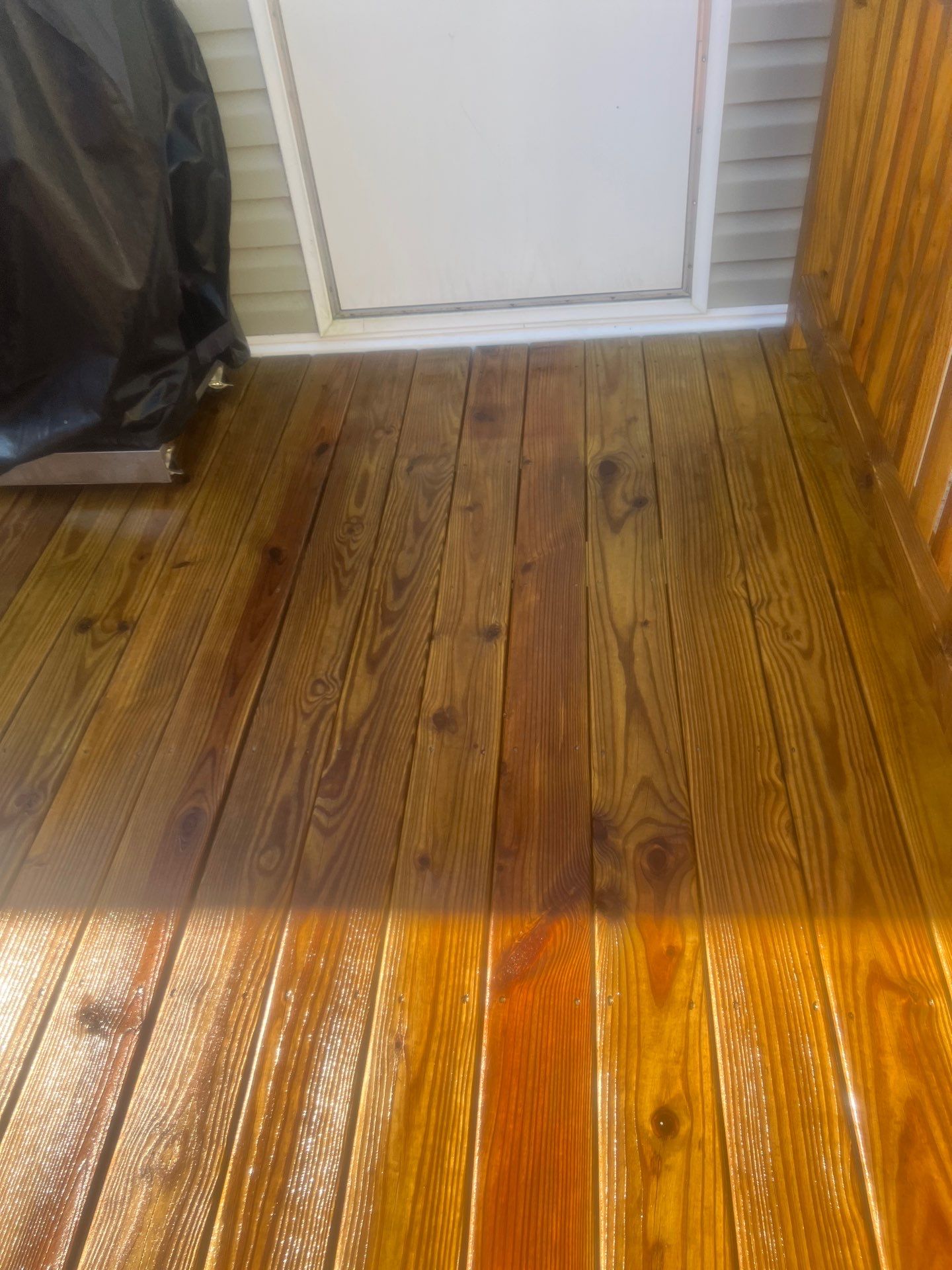 Weathered Deck using Wood Sealant by DuraSeal