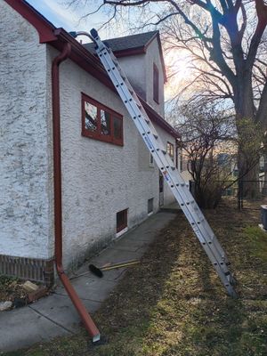 Seamless Gutter Installation in Minneapolis MN | 5” Classic Red Gutters